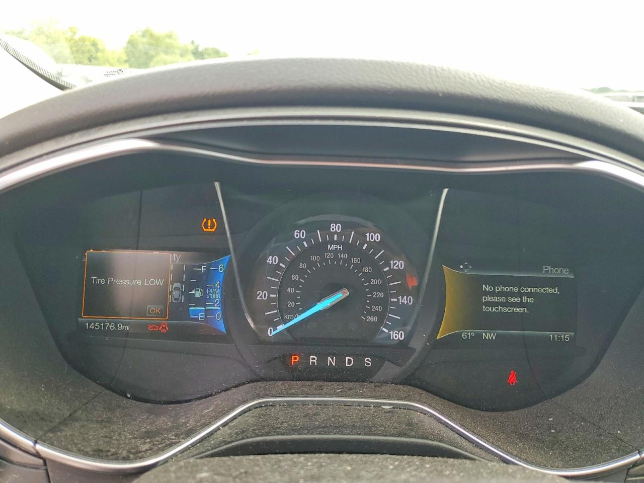 2015 Ford Fusion Titanium Gray vin: 3FA6P0D95FR212972