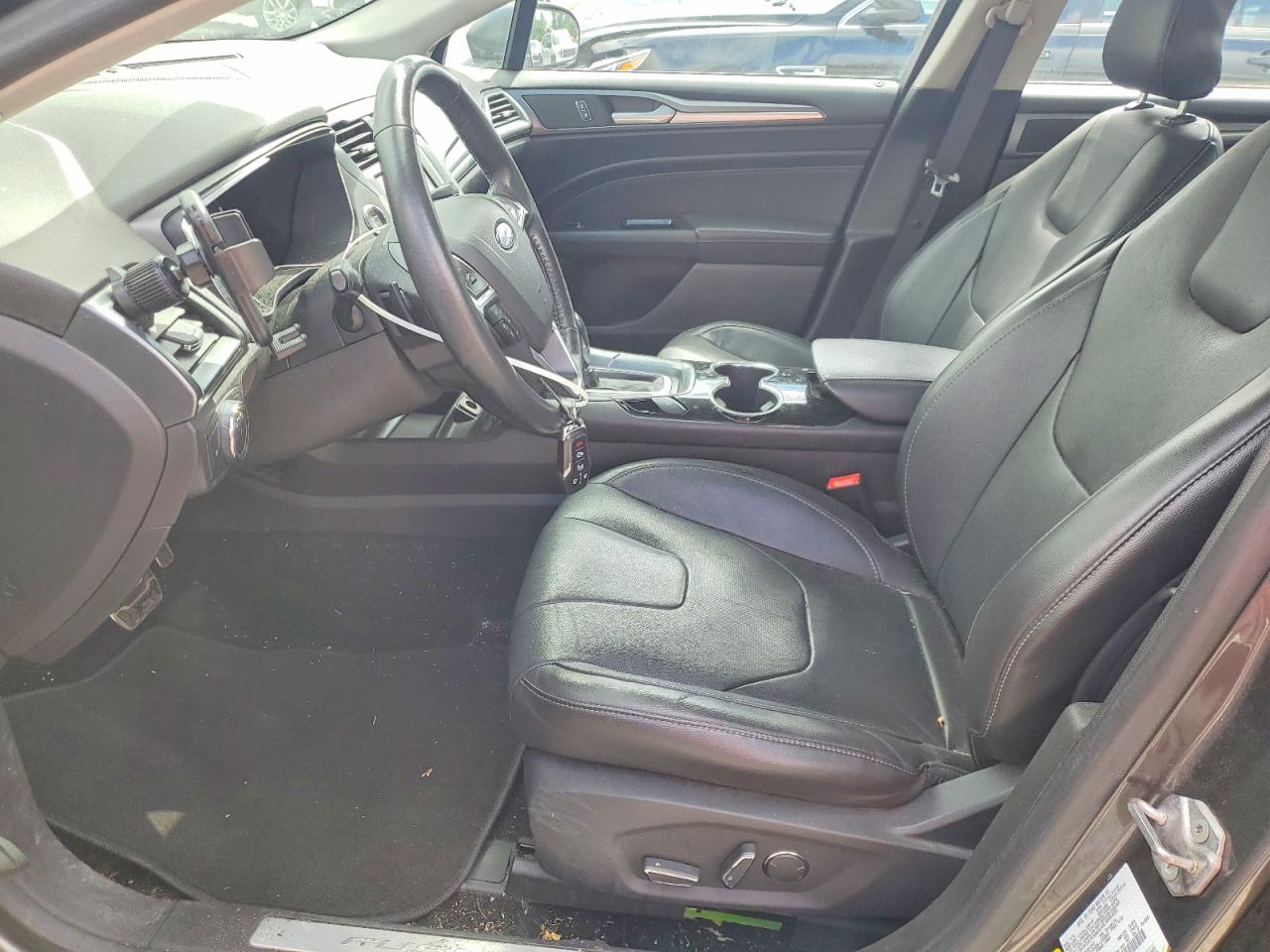 2015 Ford Fusion Titanium Gray vin: 3FA6P0D95FR212972