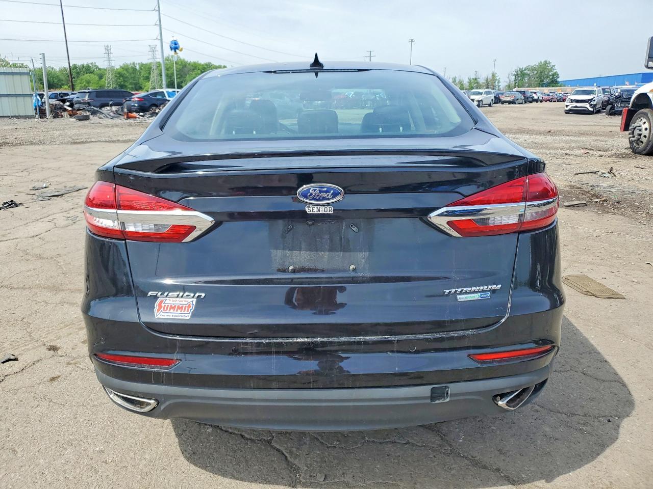 2020 Ford Fusion Black vin: 3FA6P0D95LR151800