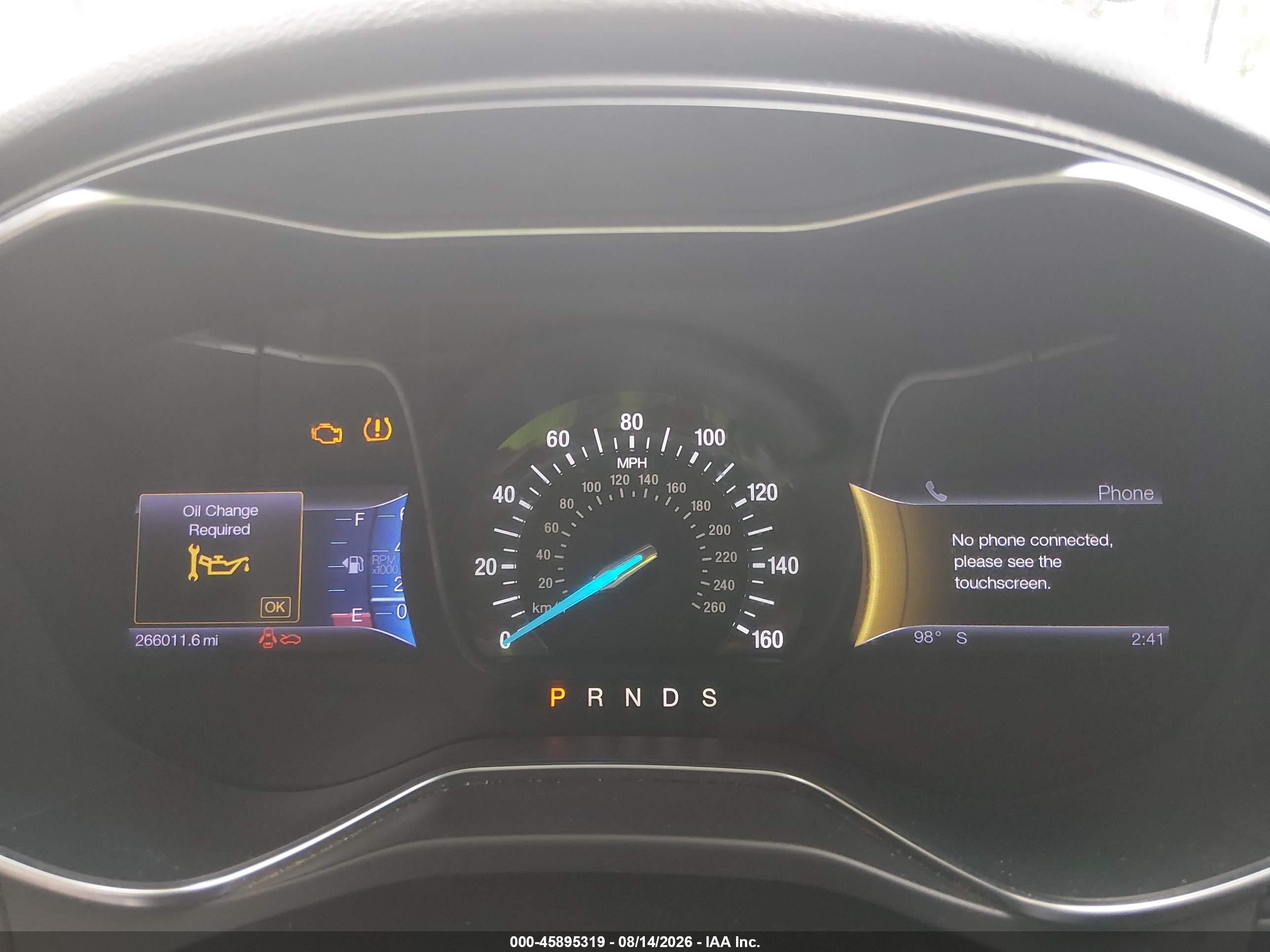 2013 Ford Fusion Titanium Серебряный vin: 3FA6P0D96DR198142