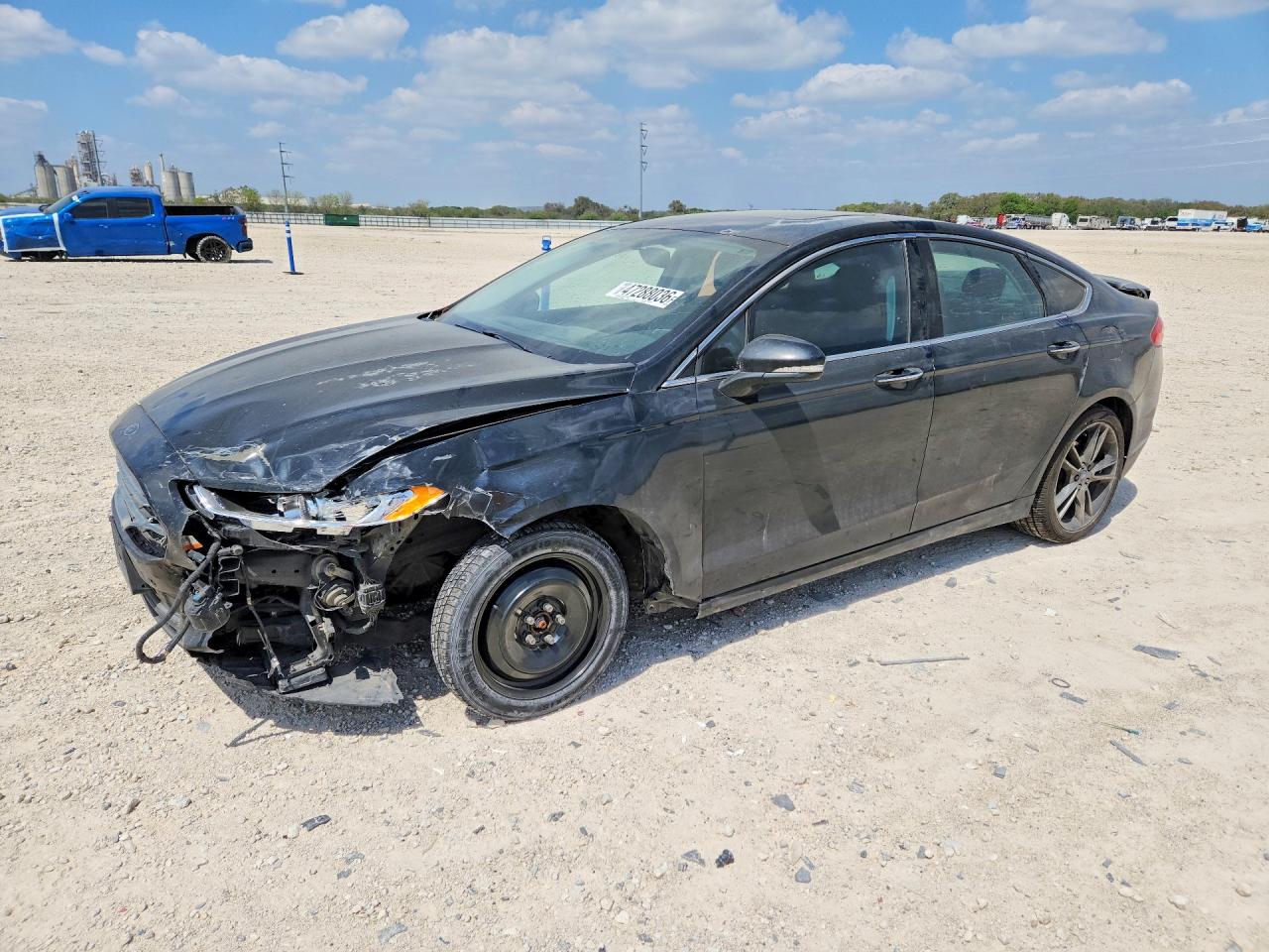 2013 Ford Fusion Titanium Черный vin: 3FA6P0D96DR247551