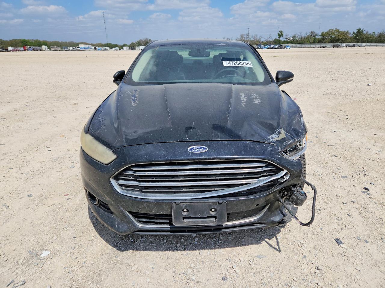 2013 Ford Fusion Titanium Черный vin: 3FA6P0D96DR247551