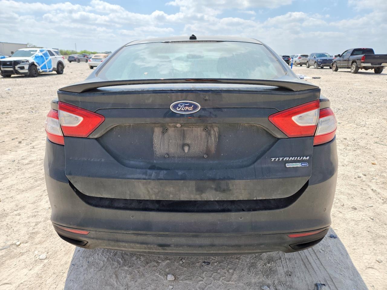 2013 Ford Fusion Titanium Черный vin: 3FA6P0D96DR247551
