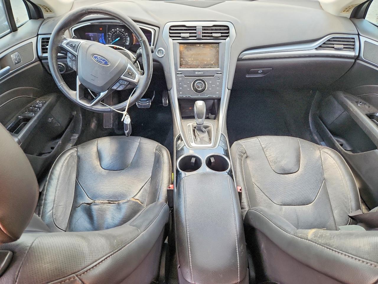 2013 Ford Fusion Titanium Черный vin: 3FA6P0D96DR247551