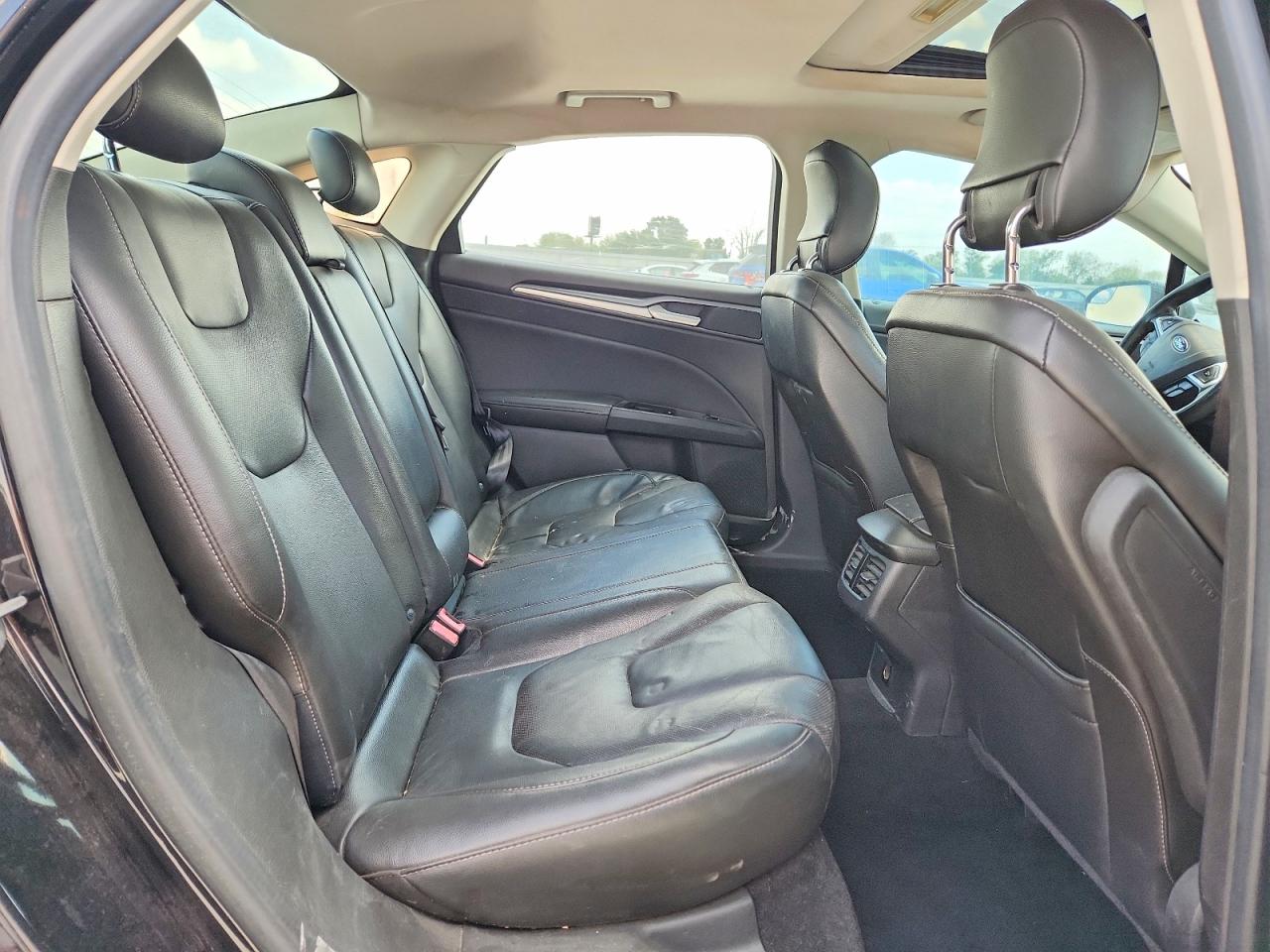 2013 Ford Fusion Titanium Черный vin: 3FA6P0D96DR247551