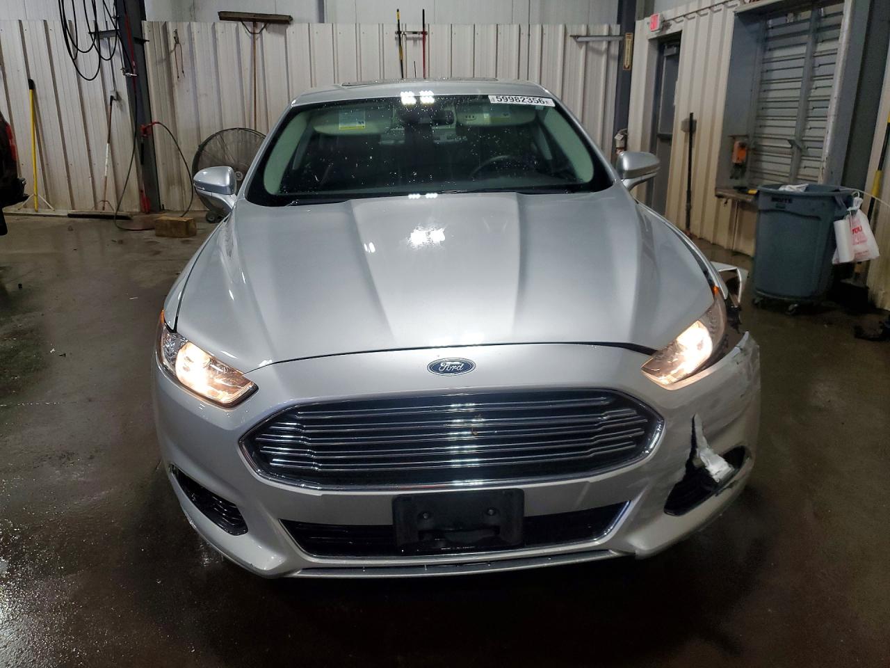 2014 Ford Fusion Titanium Silver vin: 3FA6P0D96ER152683