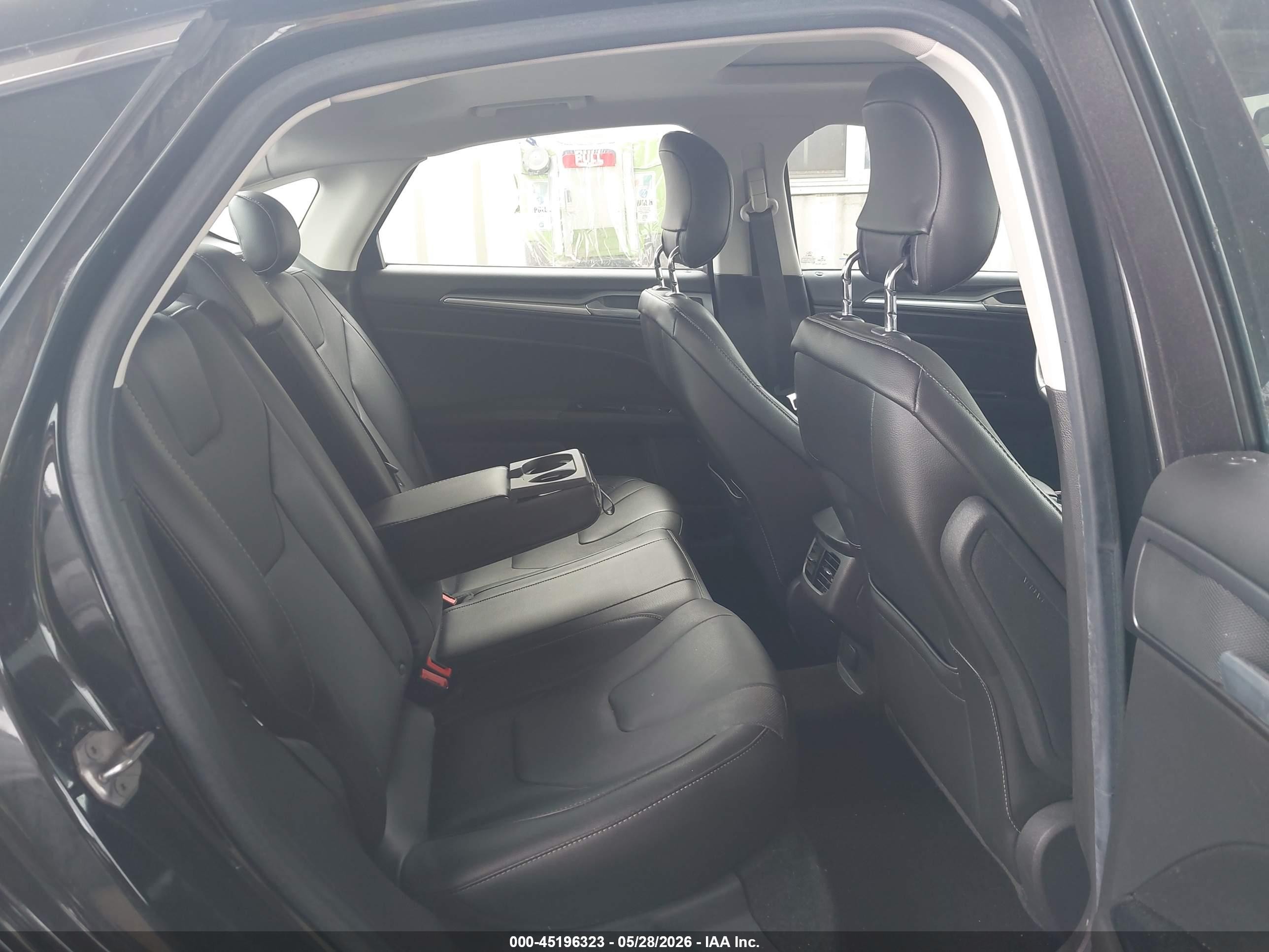 2014 Ford Fusion Titanium Black vin: 3FA6P0D96ER182797
