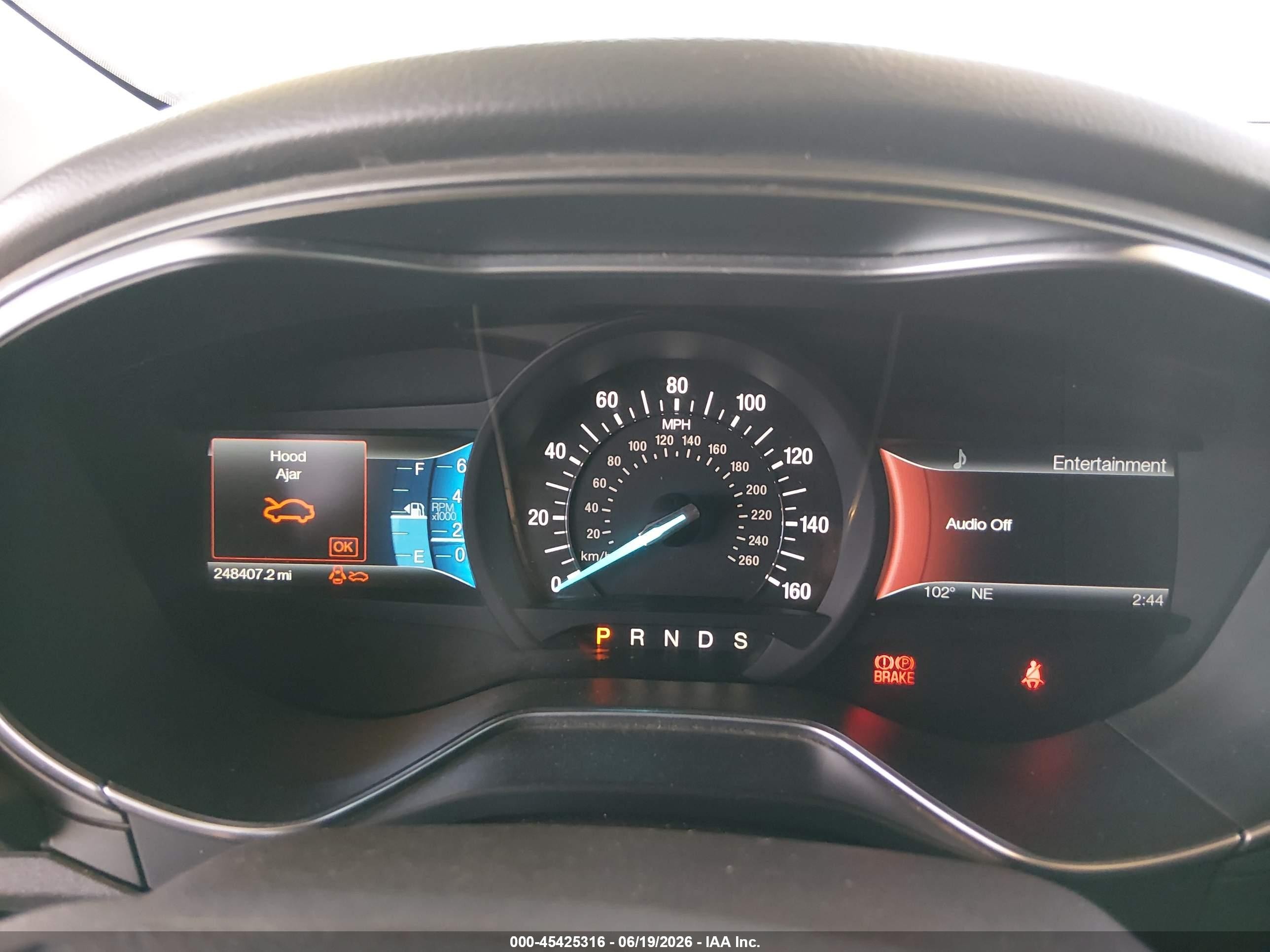 2014 Ford Fusion Titanium Black vin: 3FA6P0D96ER289705