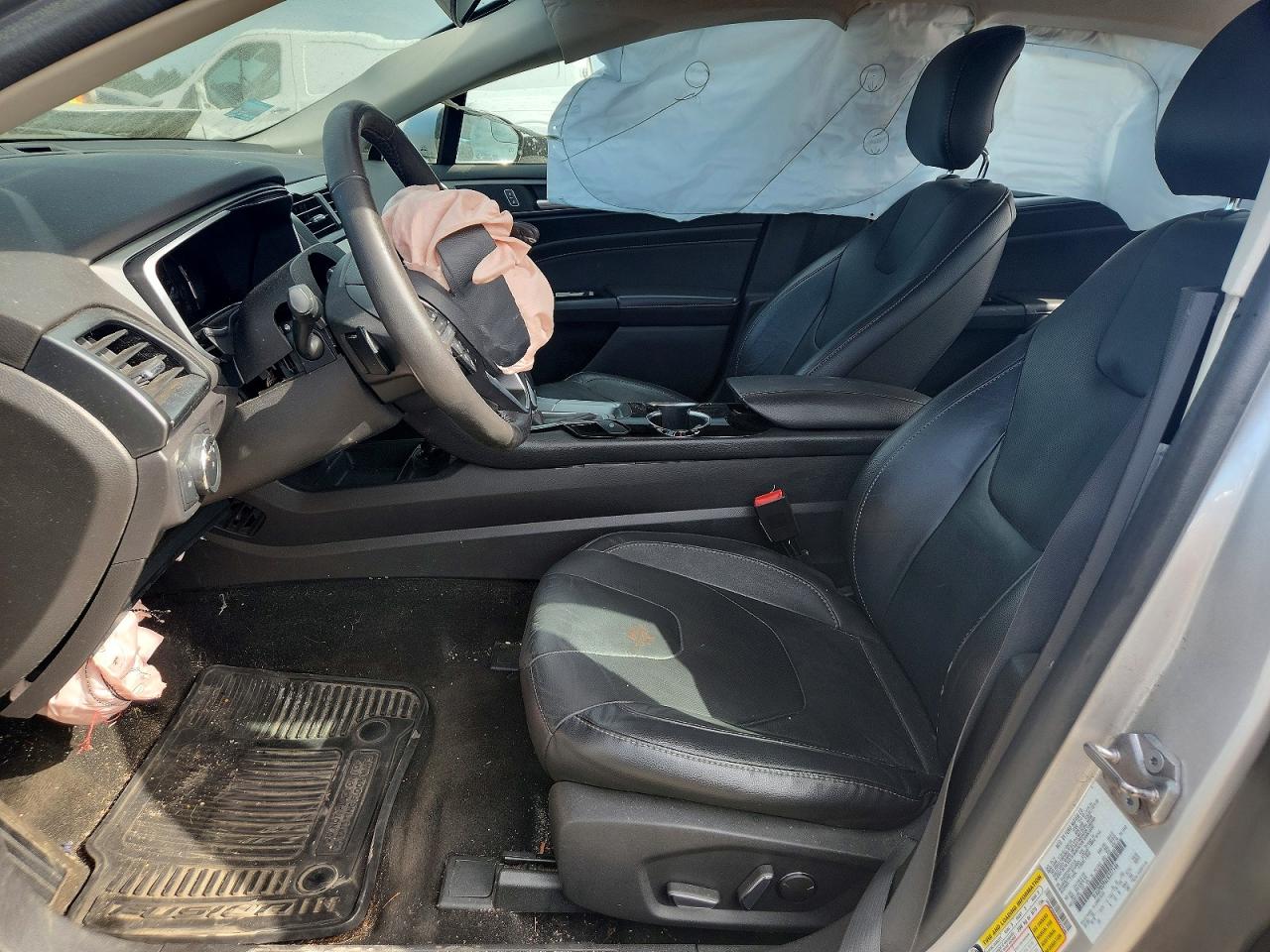 2014 Ford Fusion Titanium Silver vin: 3FA6P0D96ER327546