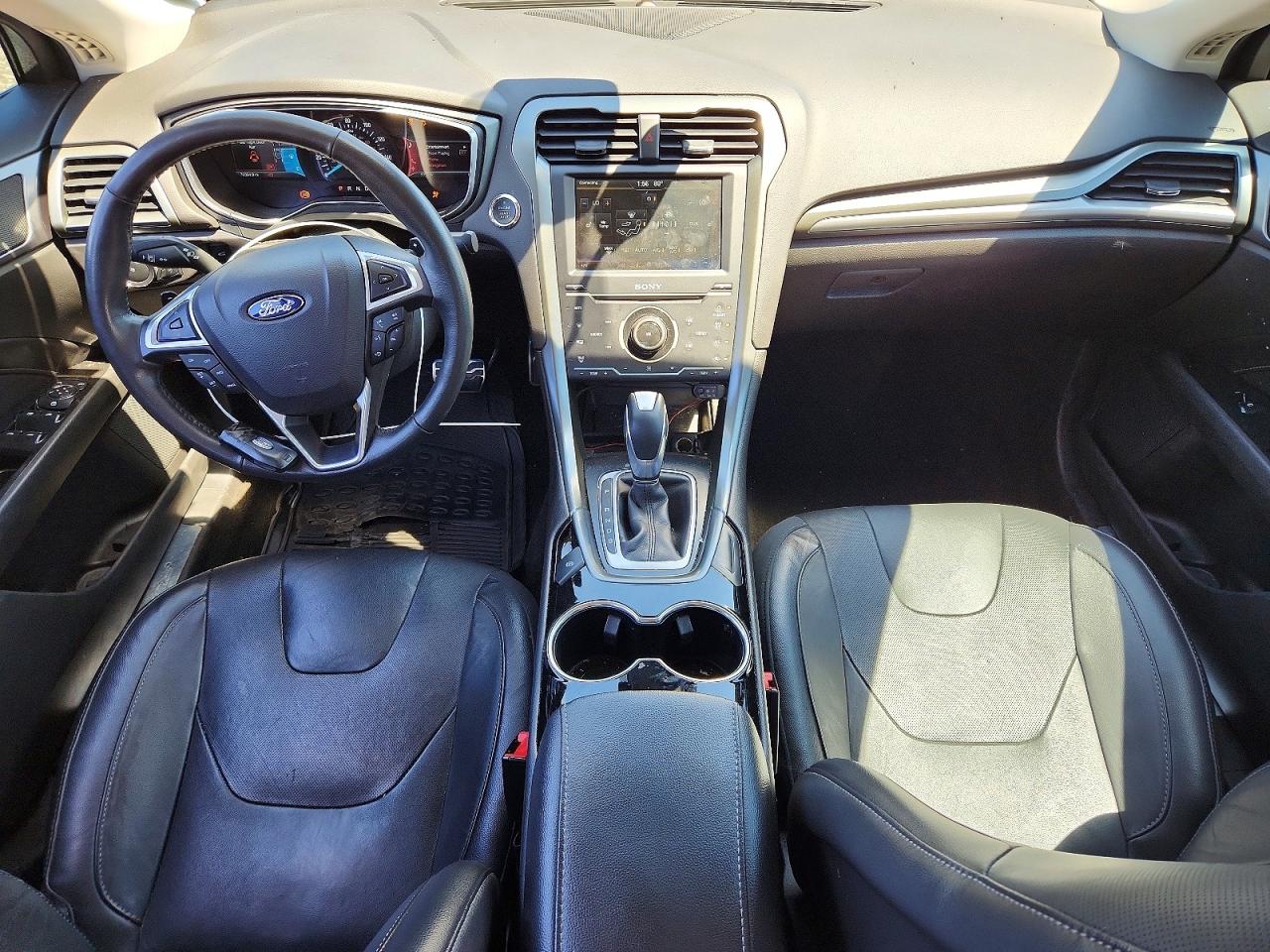 2014 Ford Fusion Titanium Black vin: 3FA6P0D96ER330513