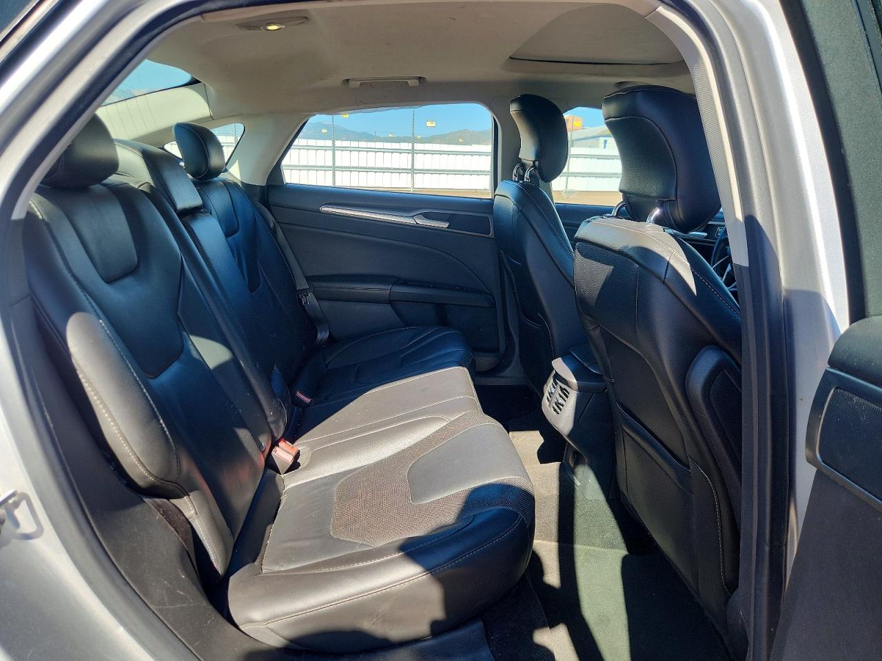 2013 Ford Fusion Titanium Silver vin: 3FA6P0D97DR242696