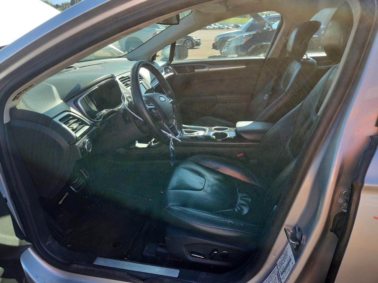 2013 Ford Fusion Titanium Silver vin: 3FA6P0D97DR242696
