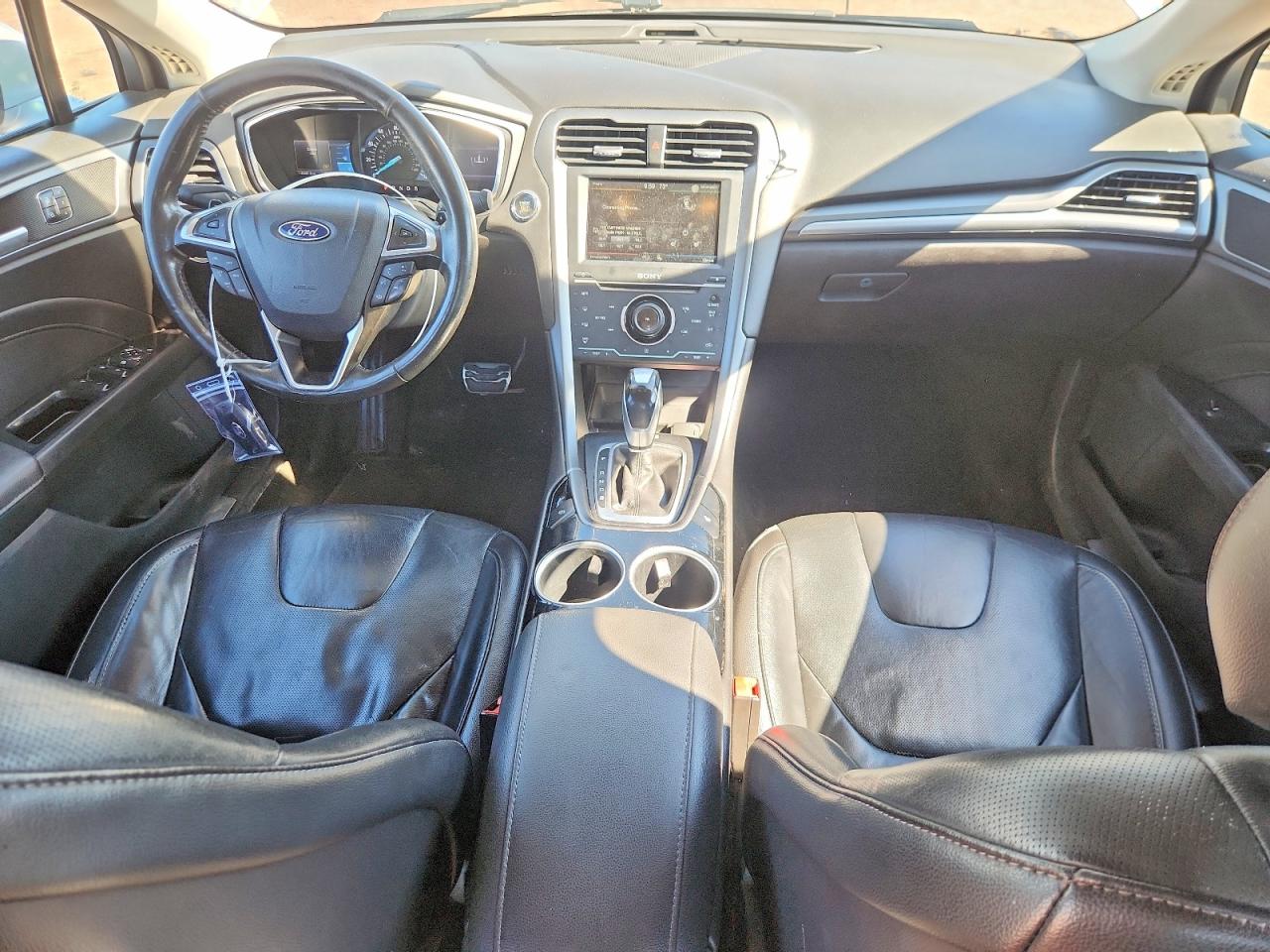 2013 Ford Fusion Titanium Silver vin: 3FA6P0D97DR242696