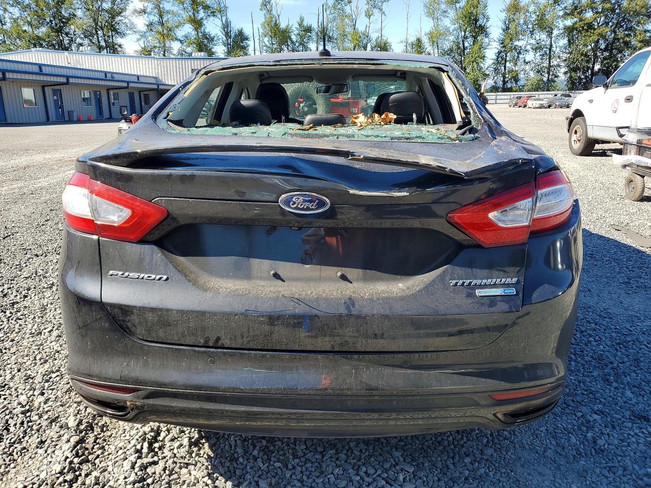 2014 Ford Fusion Titanium Black vin: 3FA6P0D97ER247933