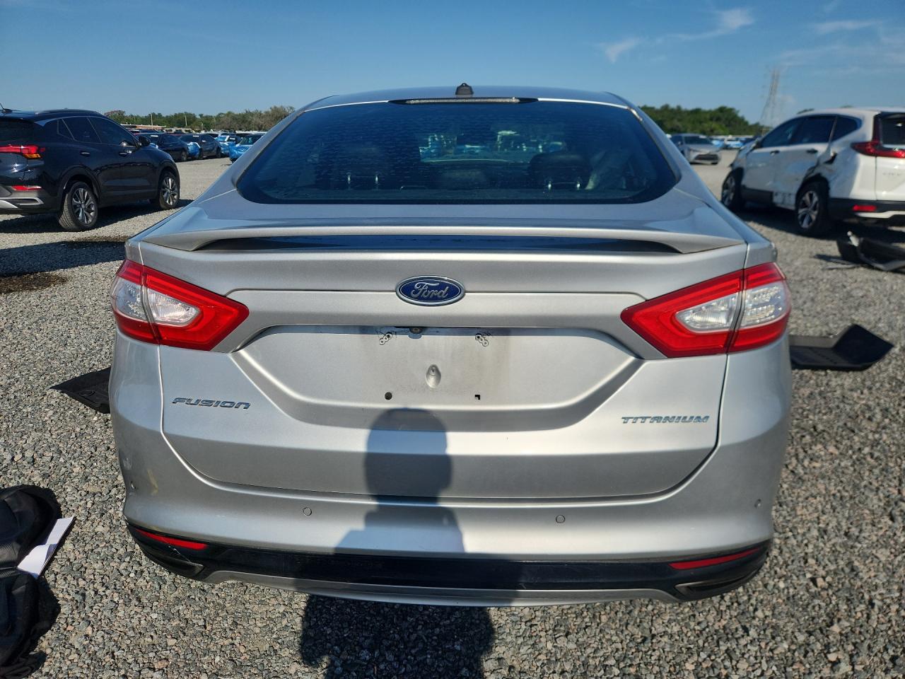 2014 Ford Fusion Titanium Gray vin: 3FA6P0D97ER252288