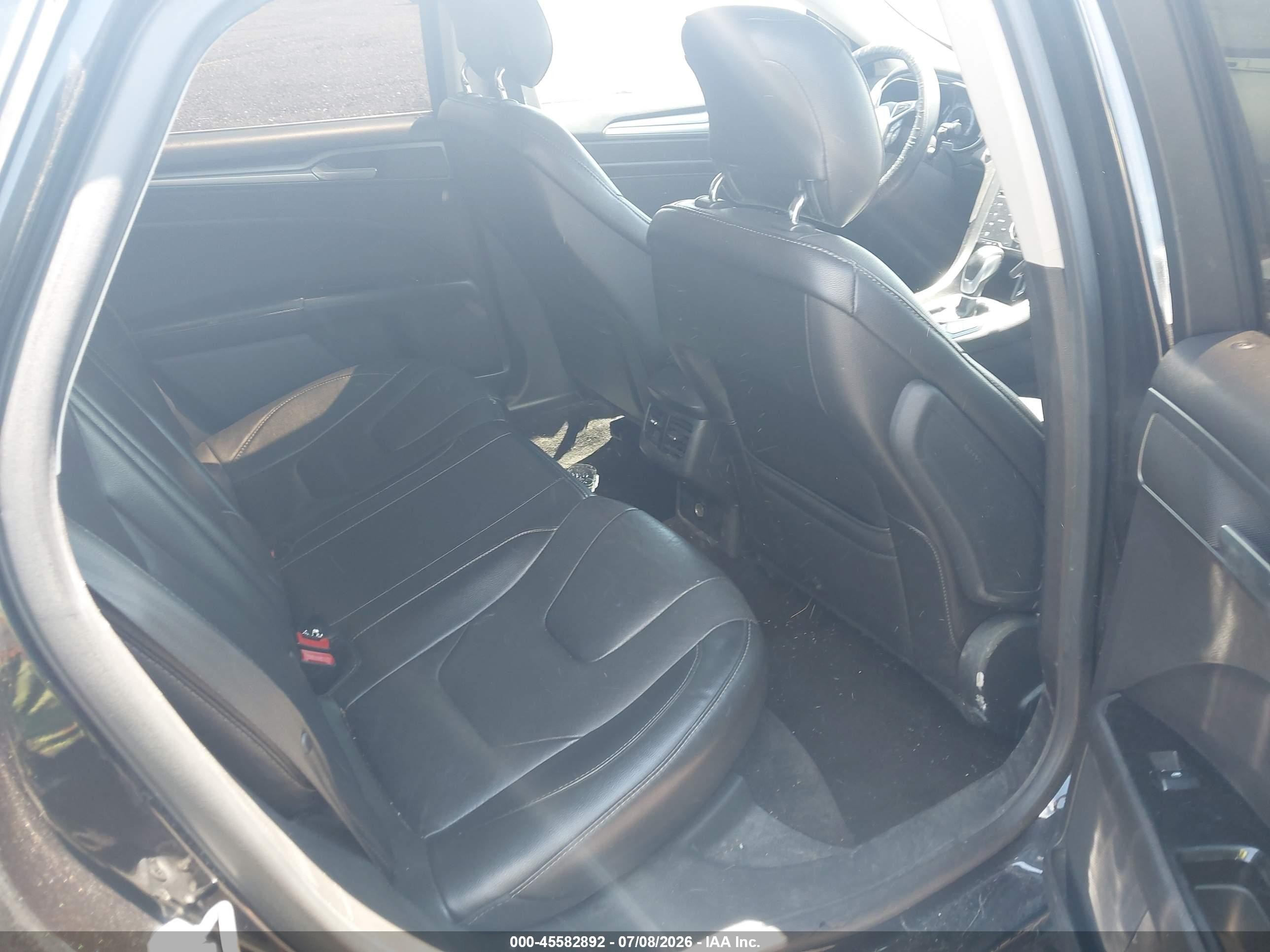 2014 Ford Fusion Titanium Black vin: 3FA6P0D97ER288224