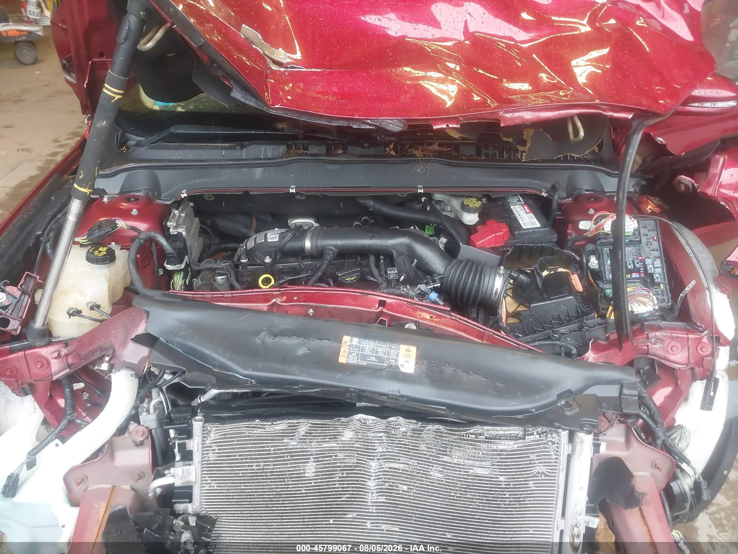 2014 Ford Fusion Titanium Red vin: 3FA6P0D97ER362791