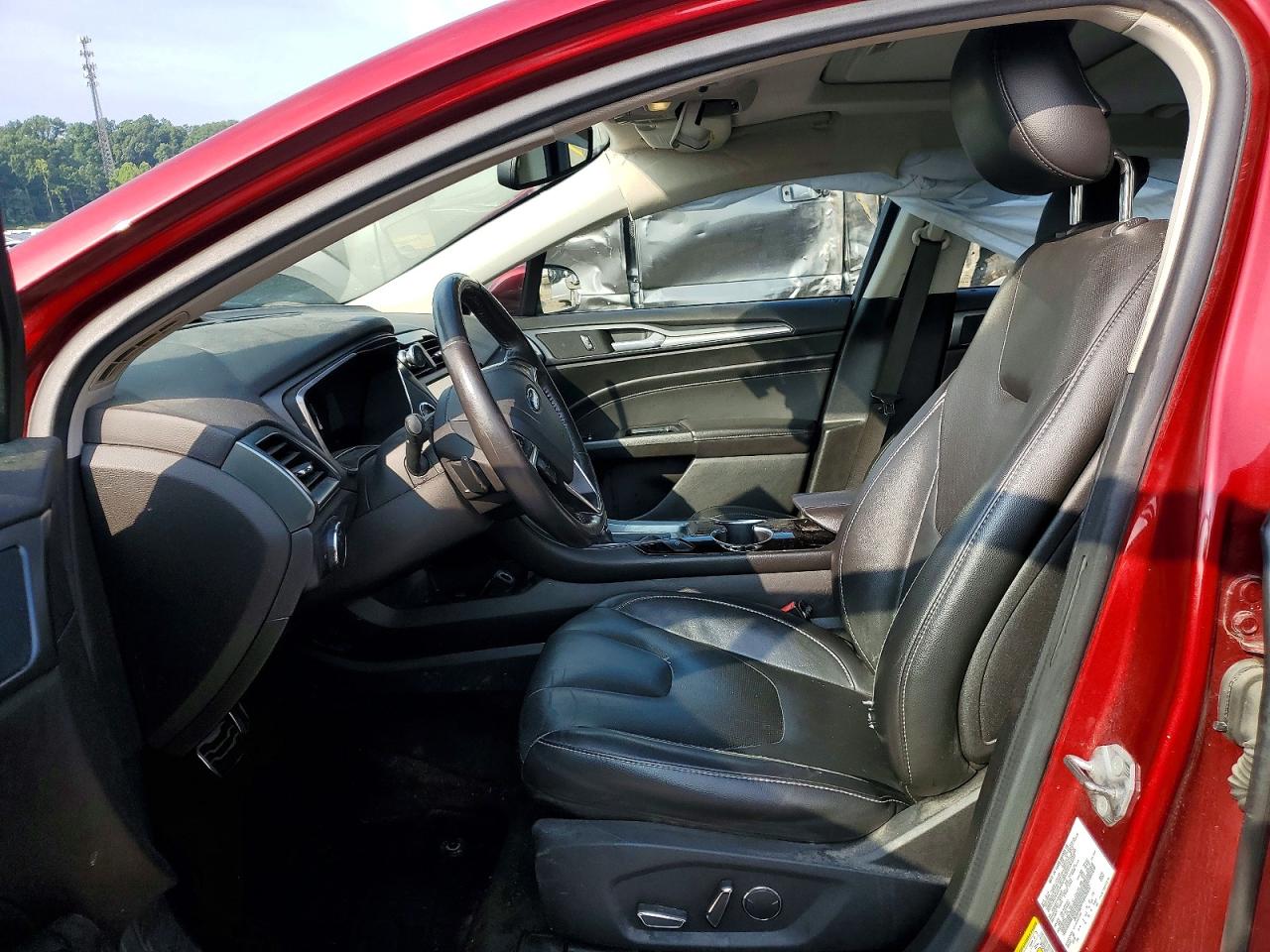 2015 Ford Fusion Titanium Red vin: 3FA6P0D97FR126837