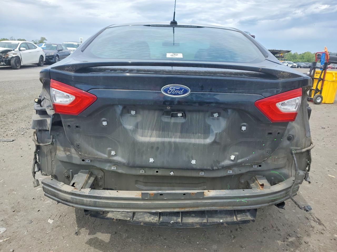 2013 Ford Fusion Titanium Black vin: 3FA6P0D98DR101622
