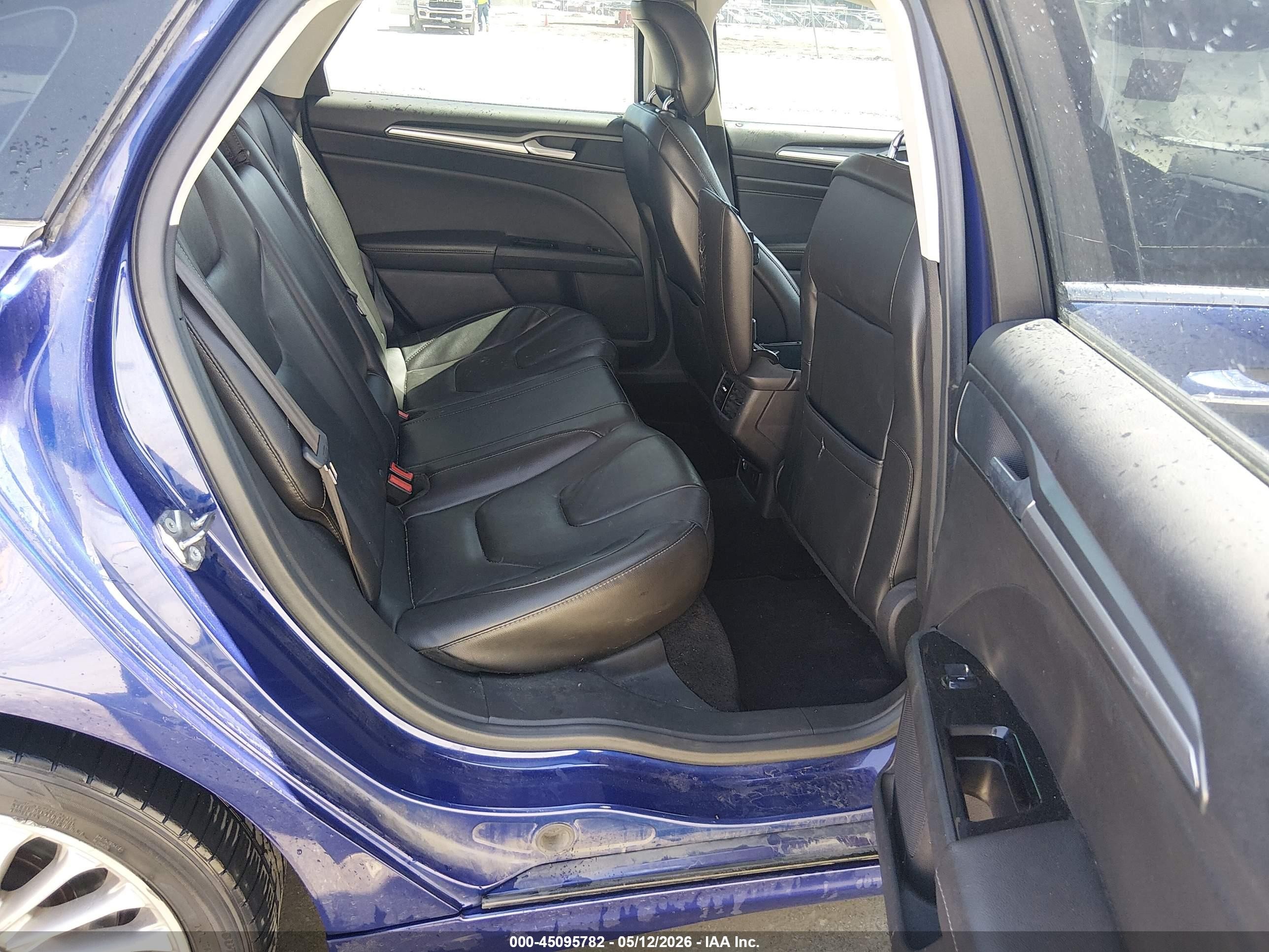 2013 Ford Fusion Titanium Blue vin: 3FA6P0D98DR144776