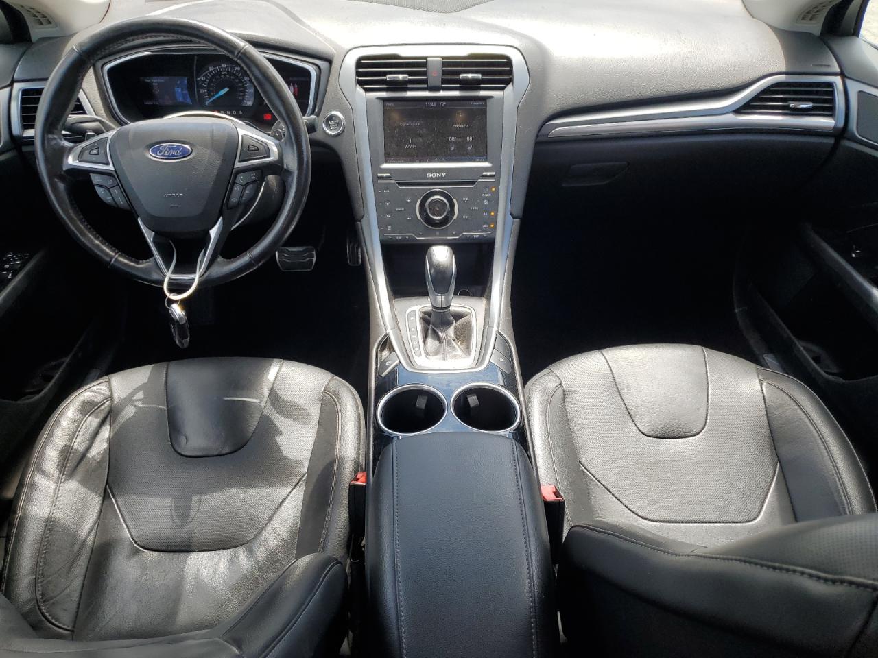 2013 Ford Fusion Titanium Black vin: 3FA6P0D98DR154997