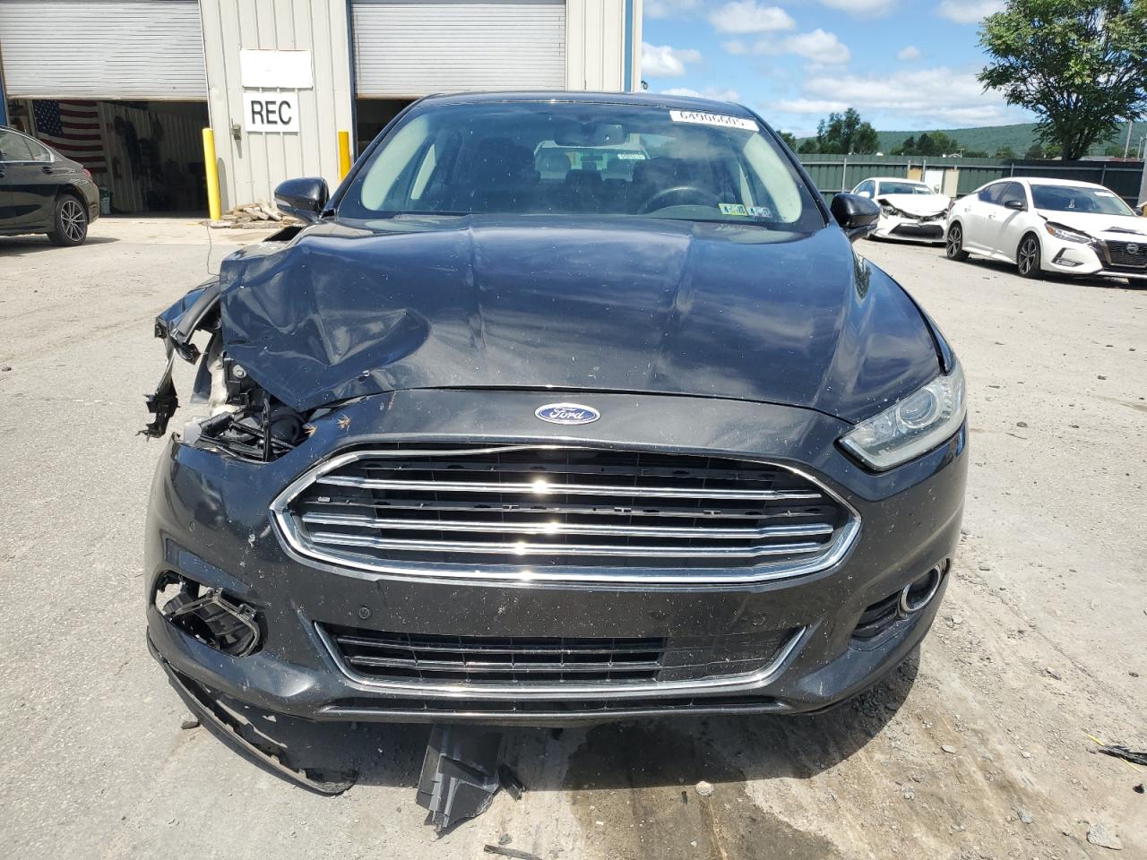 2013 Ford Fusion Titanium Black vin: 3FA6P0D98DR154997