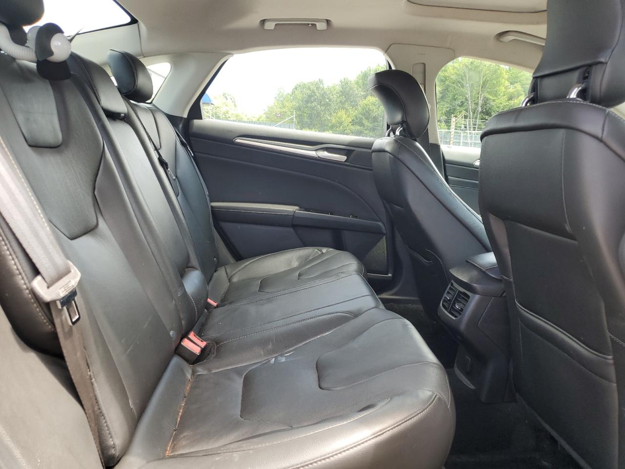 2013 Ford Fusion Titanium Black vin: 3FA6P0D98DR154997