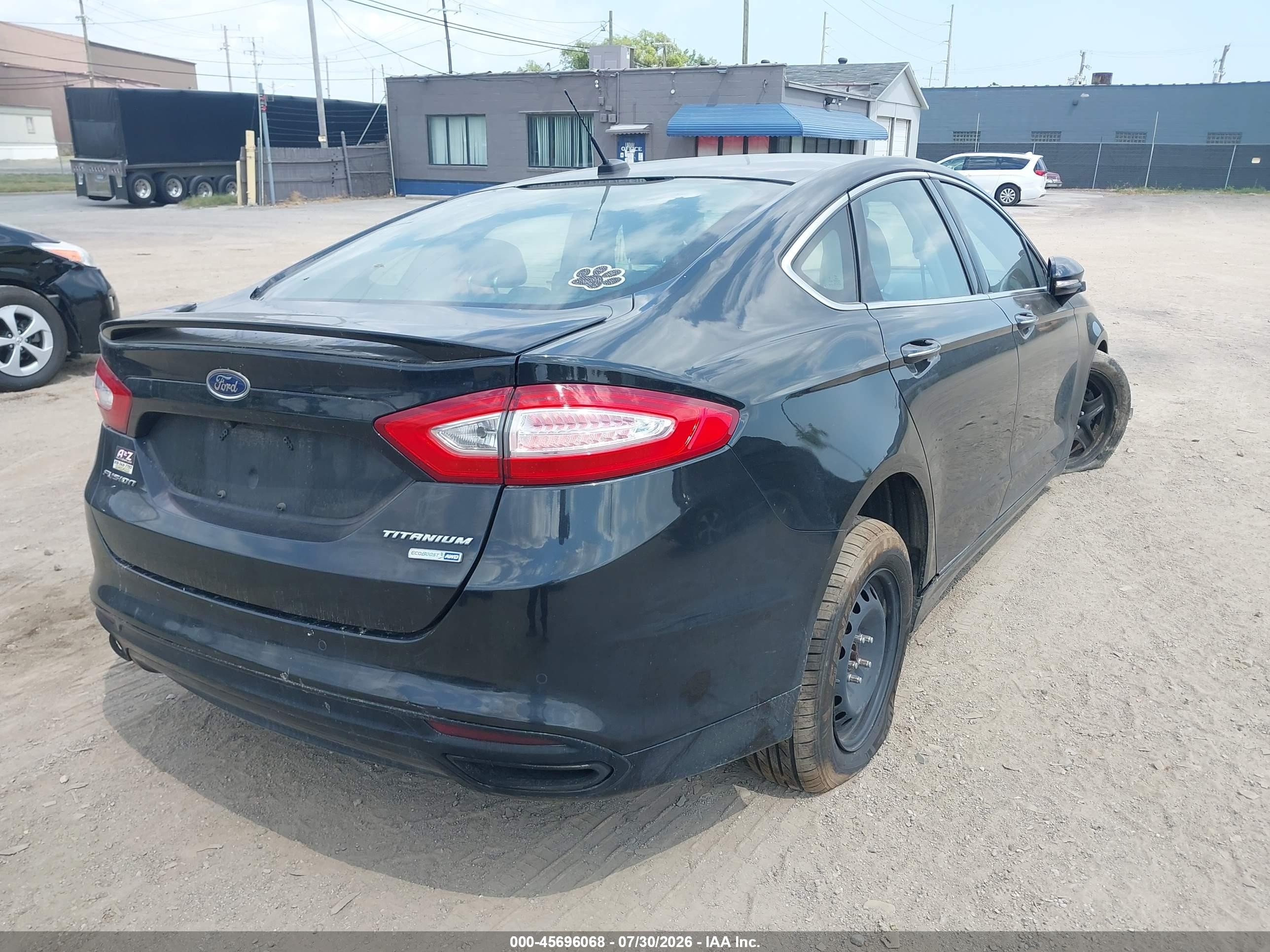 2013 Ford Fusion Titanium Gray vin: 3FA6P0D98DR210579