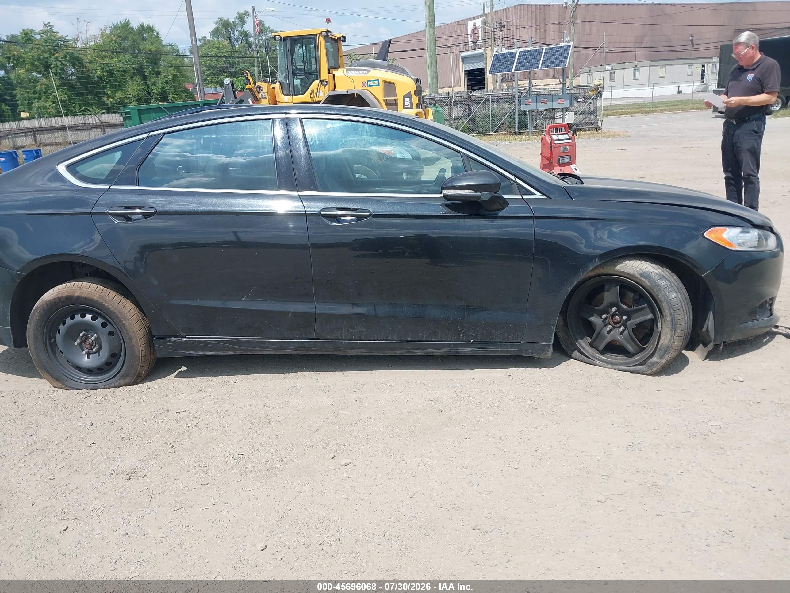 2013 Ford Fusion Titanium Gray vin: 3FA6P0D98DR210579
