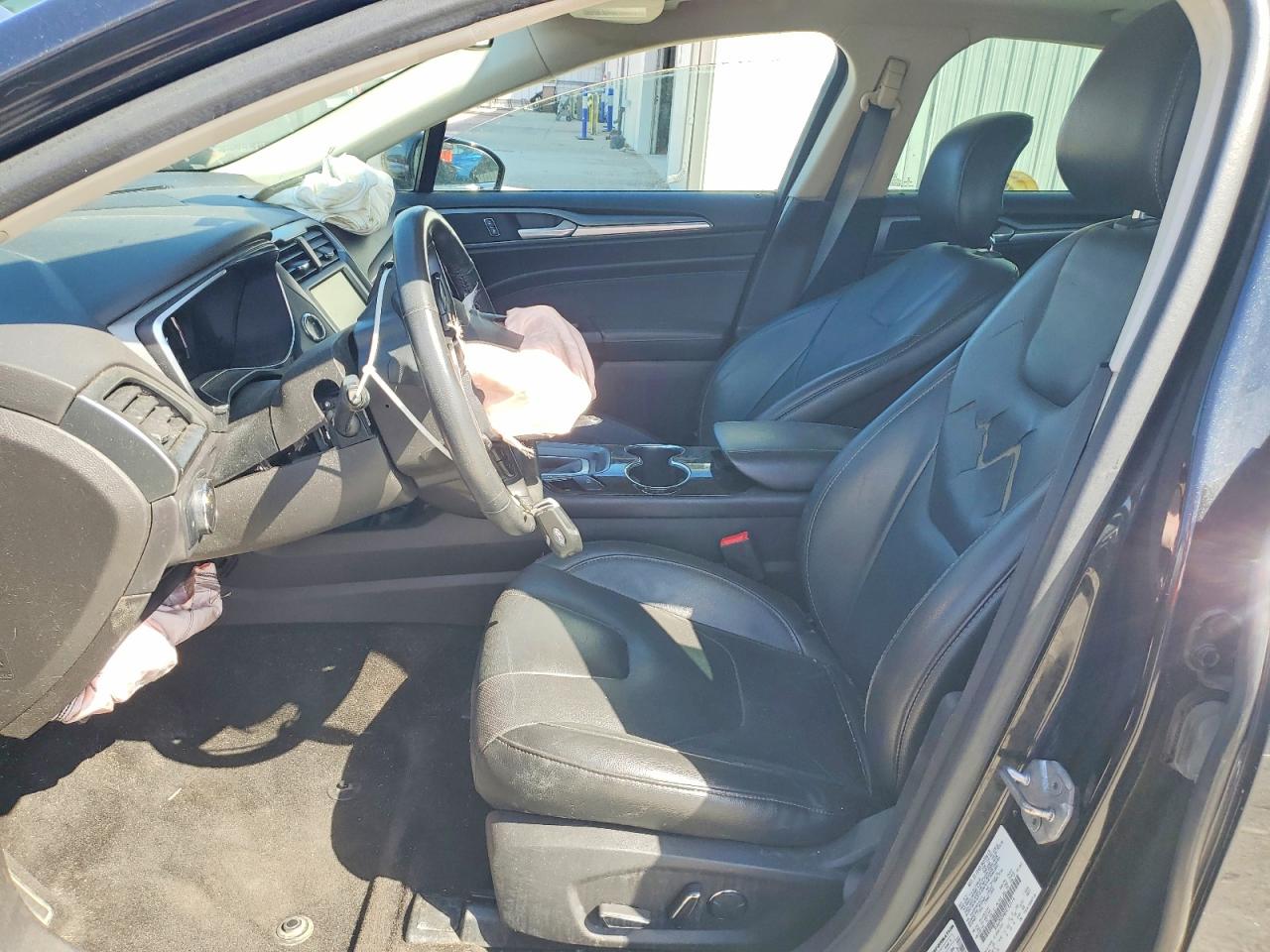 2014 Ford Fusion Titanium Black vin: 3FA6P0D98ER183174
