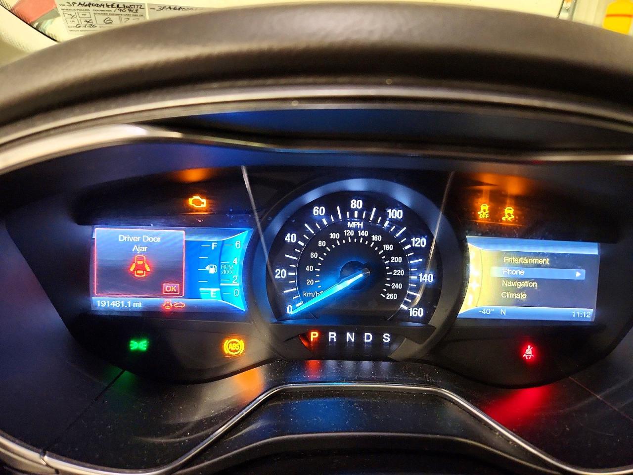 2014 Ford Fusion Titanium Red vin: 3FA6P0D98ER205772