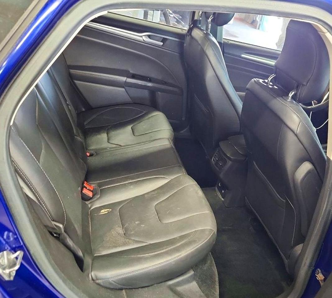 2015 Ford Fusion Titanium Синий vin: 3FA6P0D98FR154226