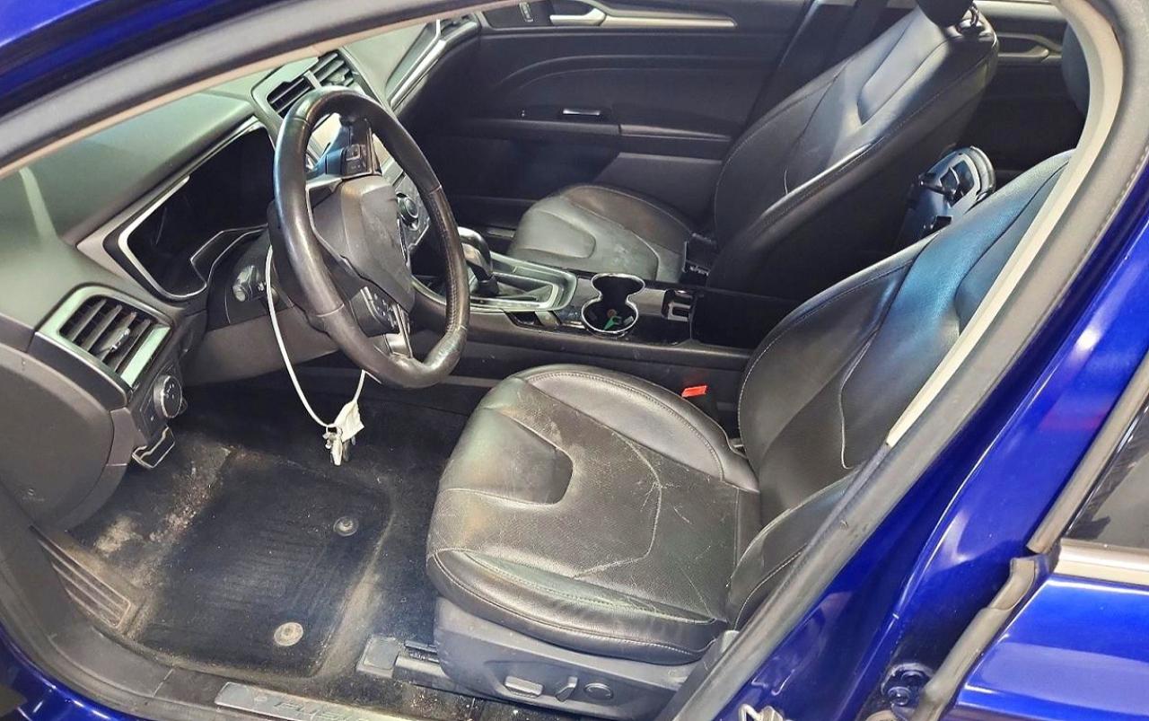 2015 Ford Fusion Titanium Синий vin: 3FA6P0D98FR154226