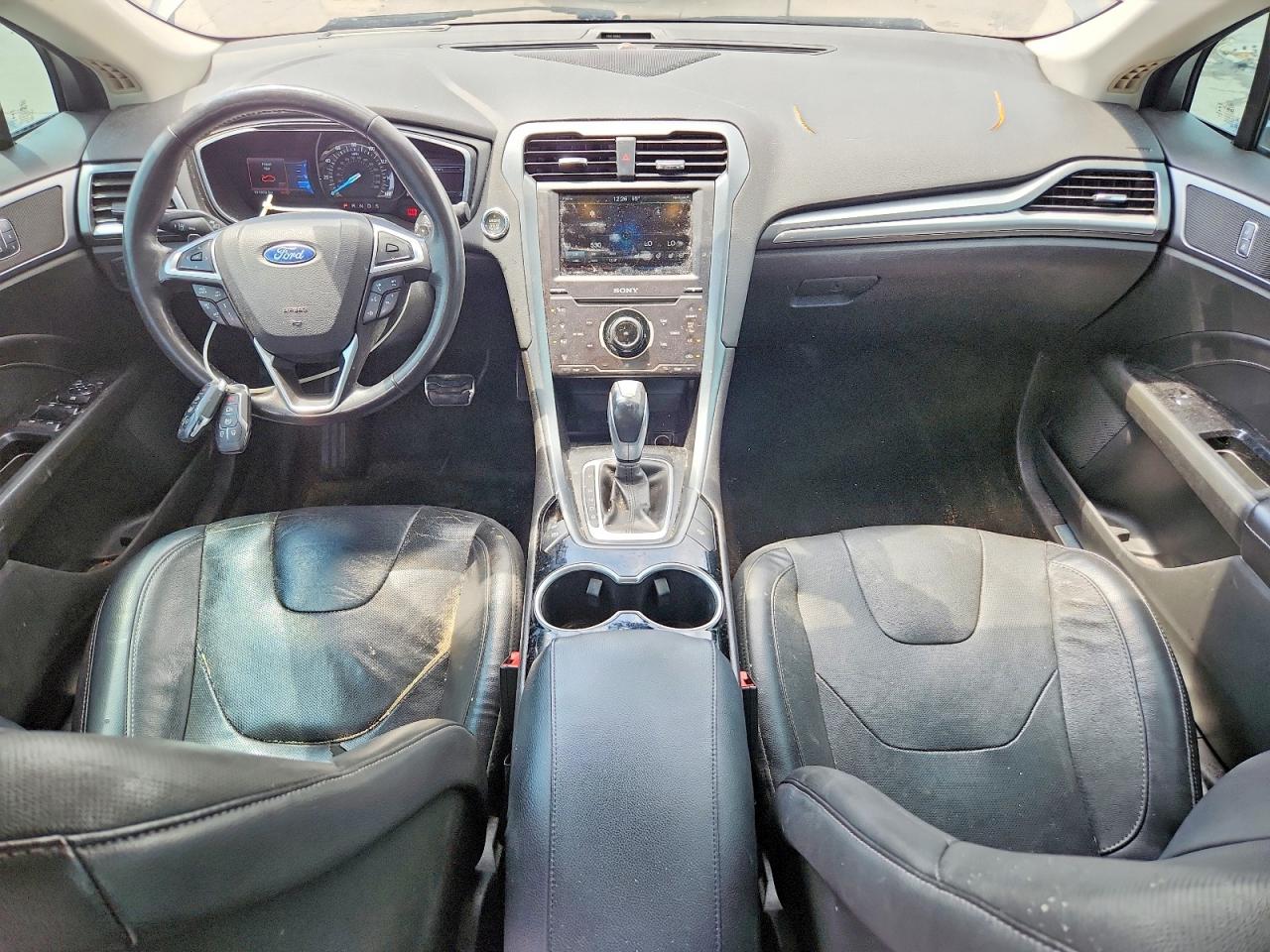 2015 Ford Fusion Titanium Charcoal vin: 3FA6P0D98FR194581