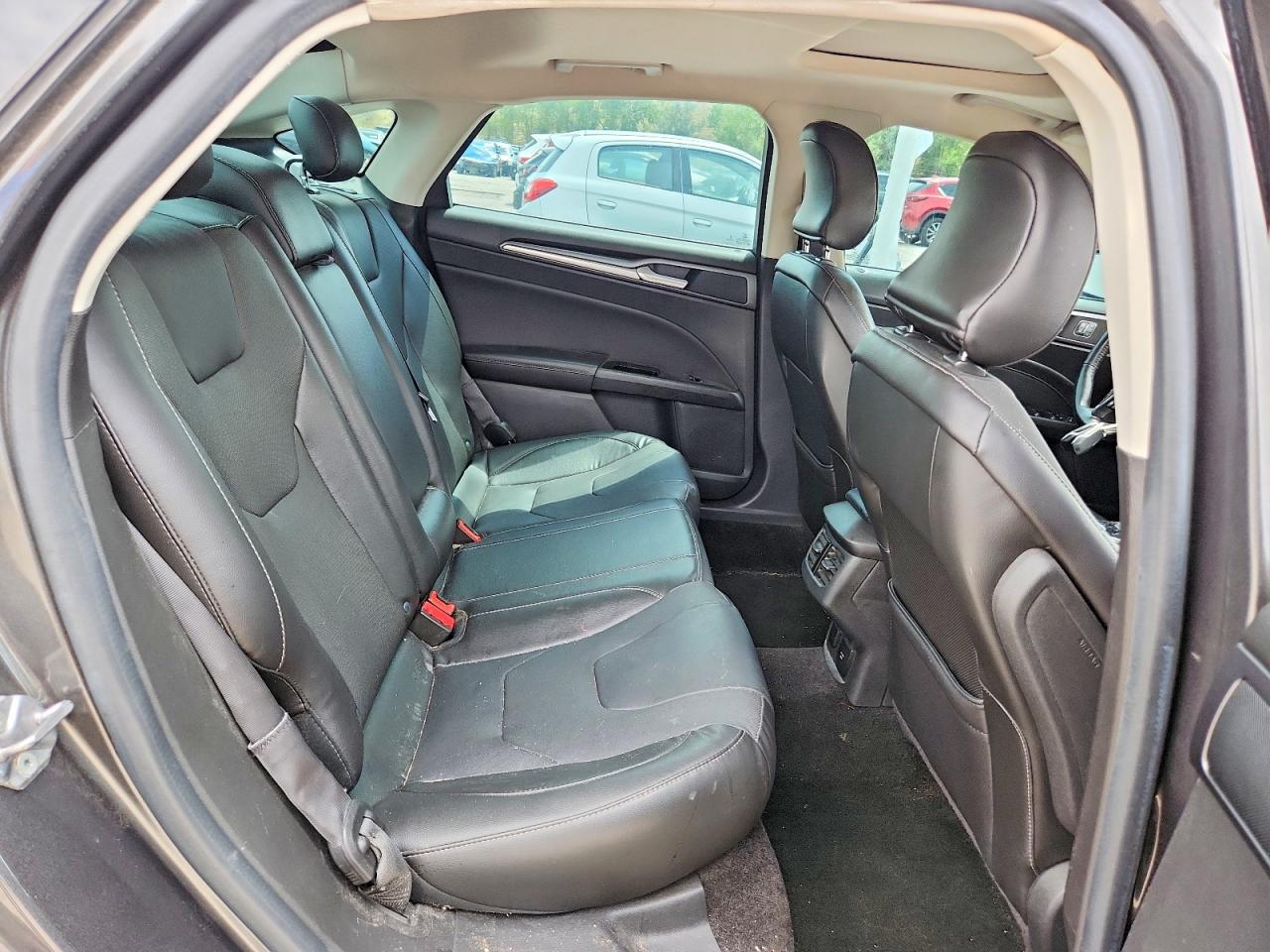 2015 Ford Fusion Titanium Charcoal vin: 3FA6P0D98FR194581