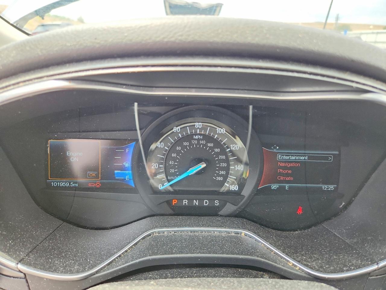 2015 Ford Fusion Titanium Charcoal vin: 3FA6P0D98FR194581