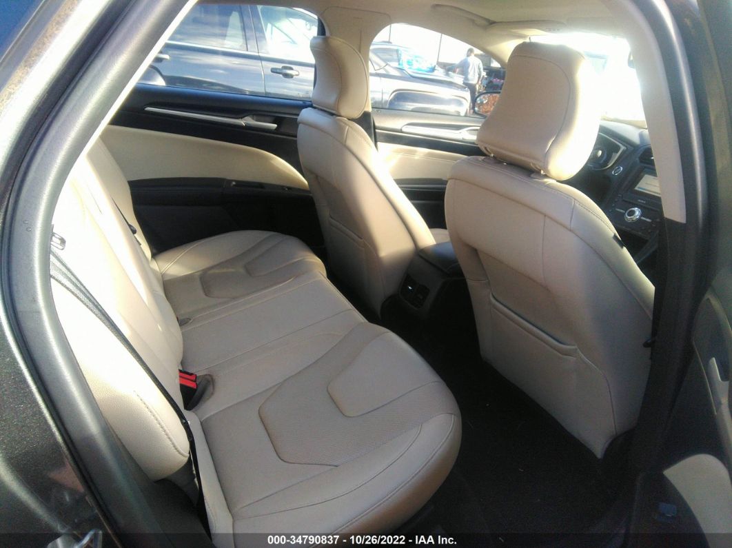2018 Ford Fusion Titanium Gray vin: 3FA6P0D98JR246929