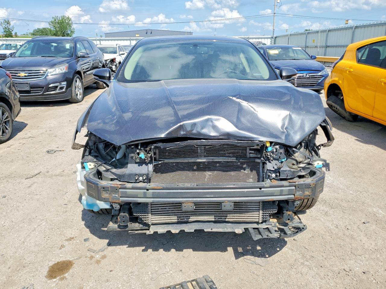 2018 Ford Fusion Titanium/platinum Gray vin: 3FA6P0D98JR246929
