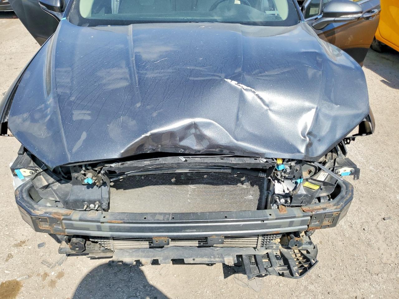 2018 Ford Fusion Titanium/platinum Серый vin: 3FA6P0D98JR246929
