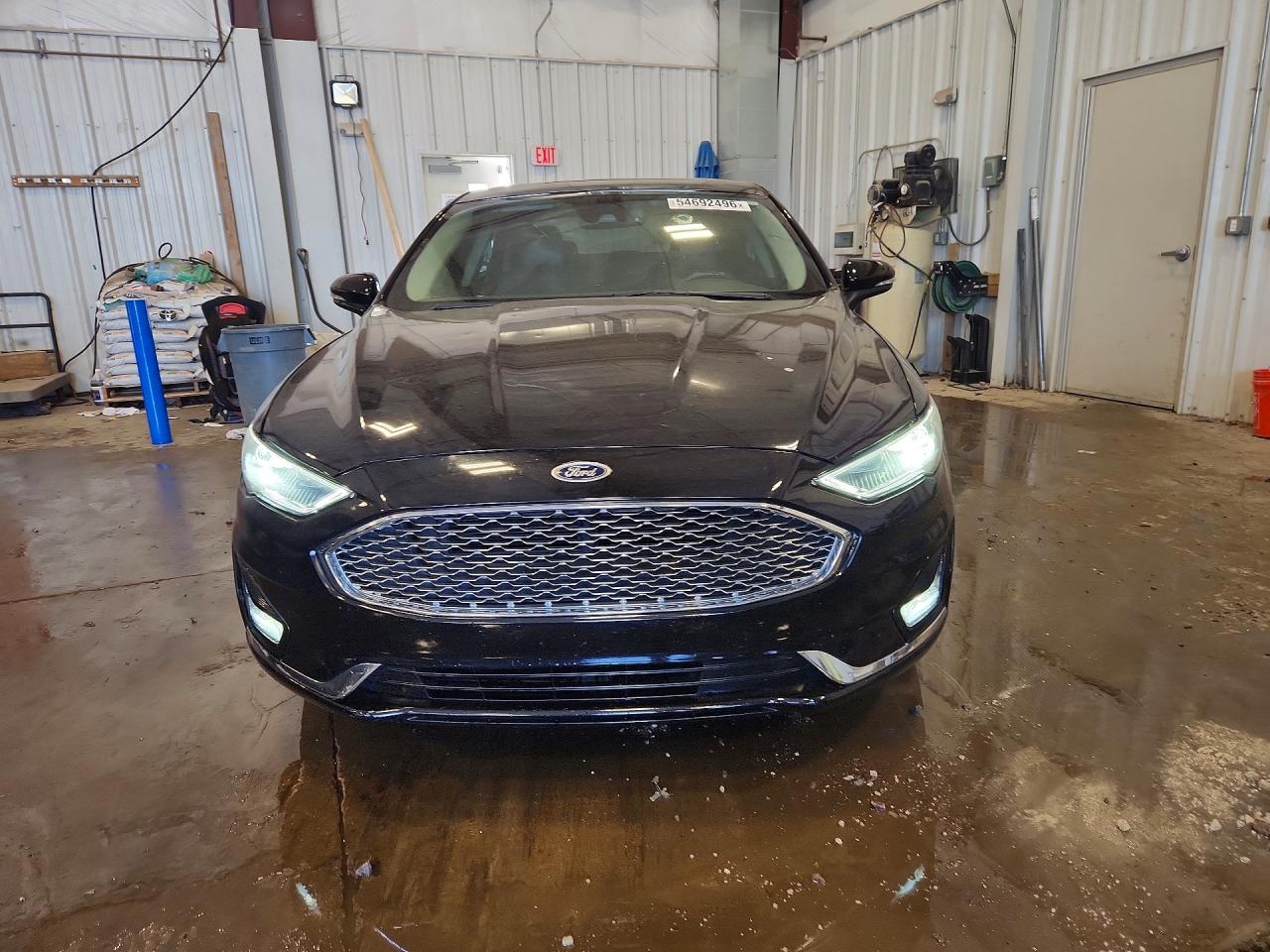 2020 Ford Fusion Titanium Black vin: 3FA6P0D98LR133159