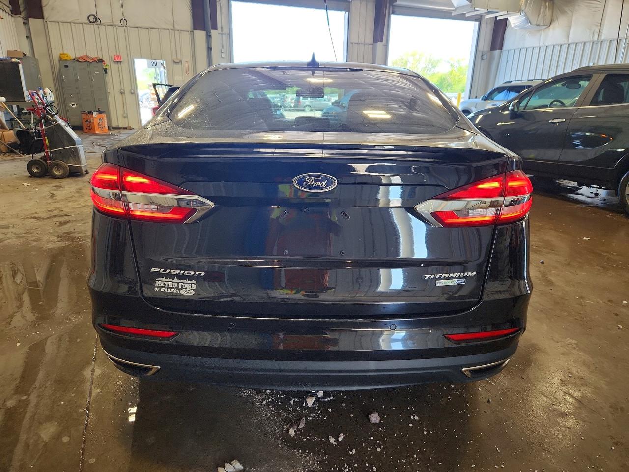 2020 Ford Fusion Titanium Black vin: 3FA6P0D98LR133159