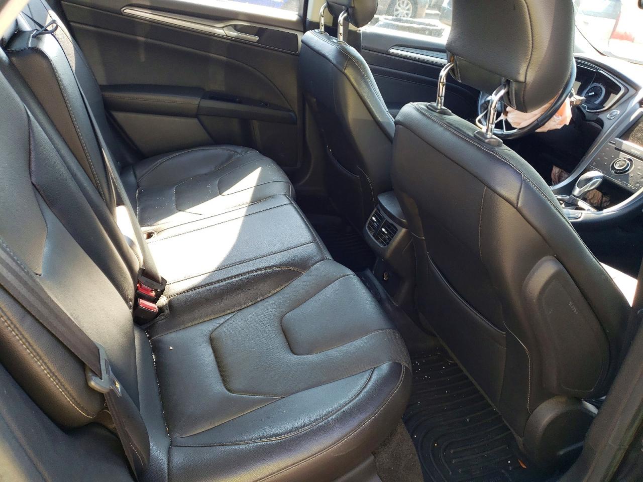 2013 Ford Fusion Titanium Серый vin: 3FA6P0D99DR388887