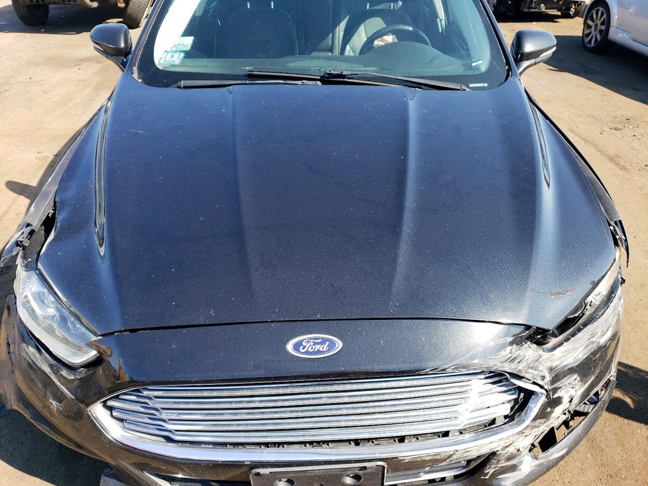 2013 Ford Fusion Titanium Серый vin: 3FA6P0D99DR388887