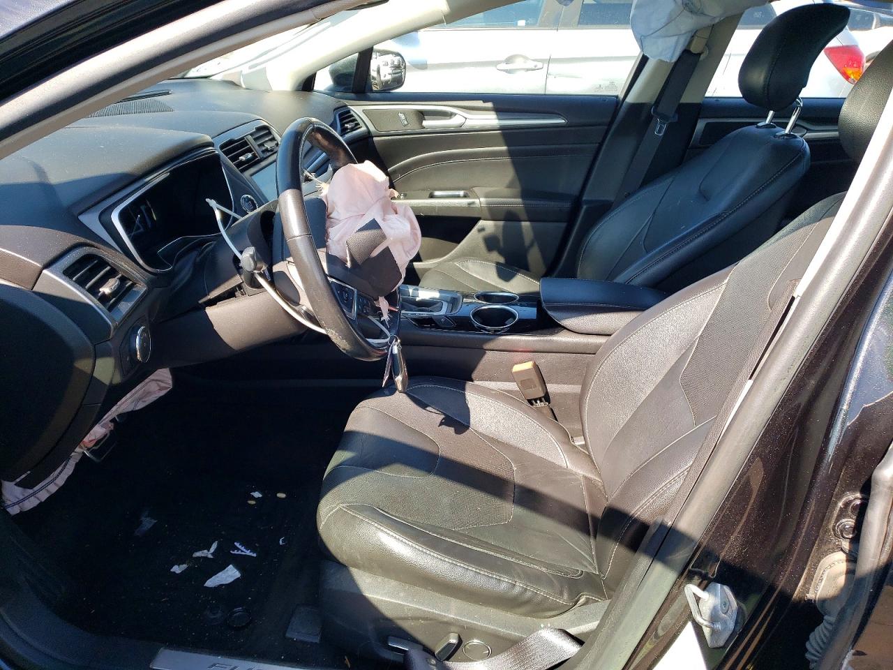2013 Ford Fusion Titanium Серый vin: 3FA6P0D99DR388887