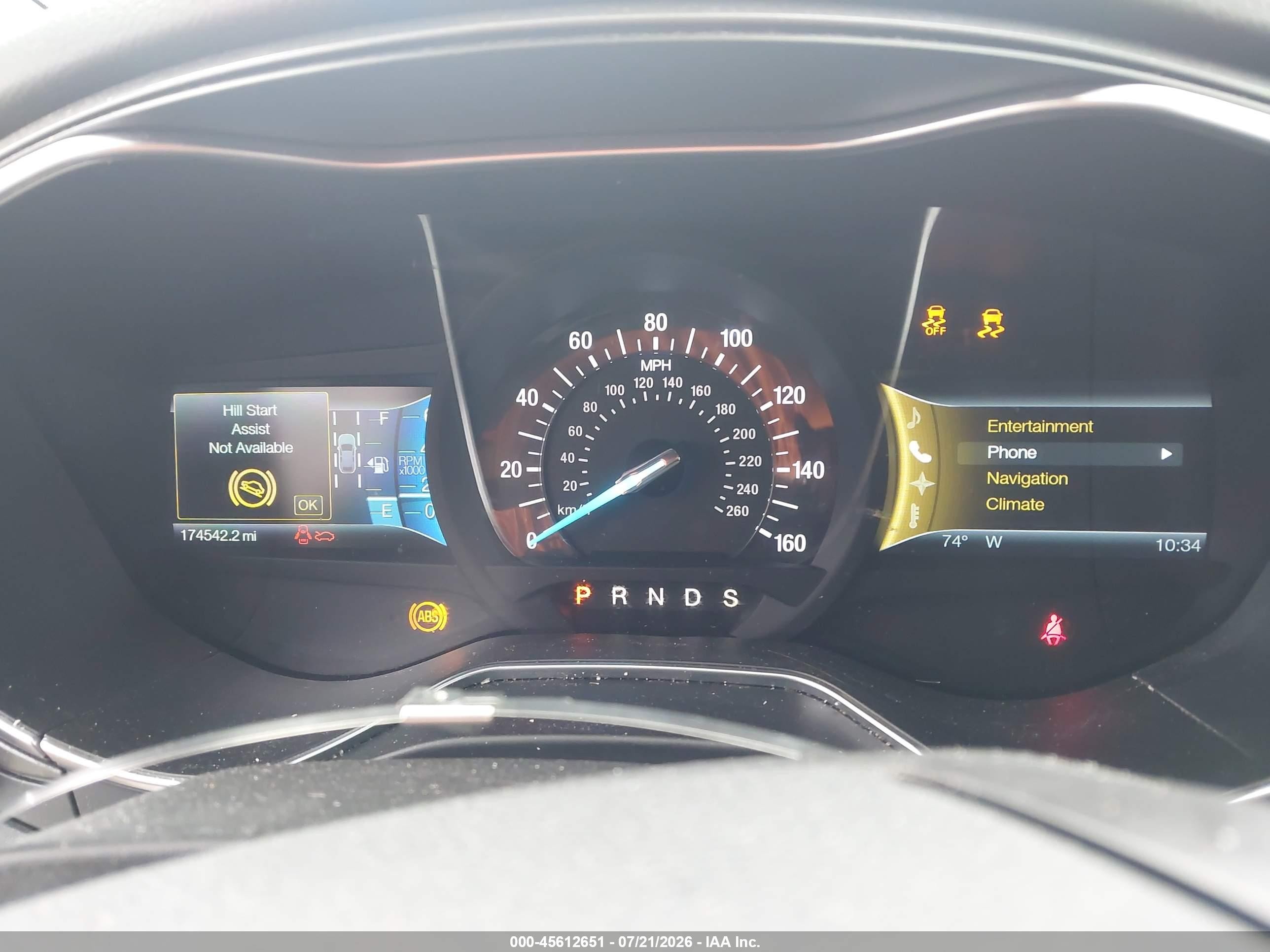 2014 Ford Fusion Titanium White vin: 3FA6P0D99ER351792