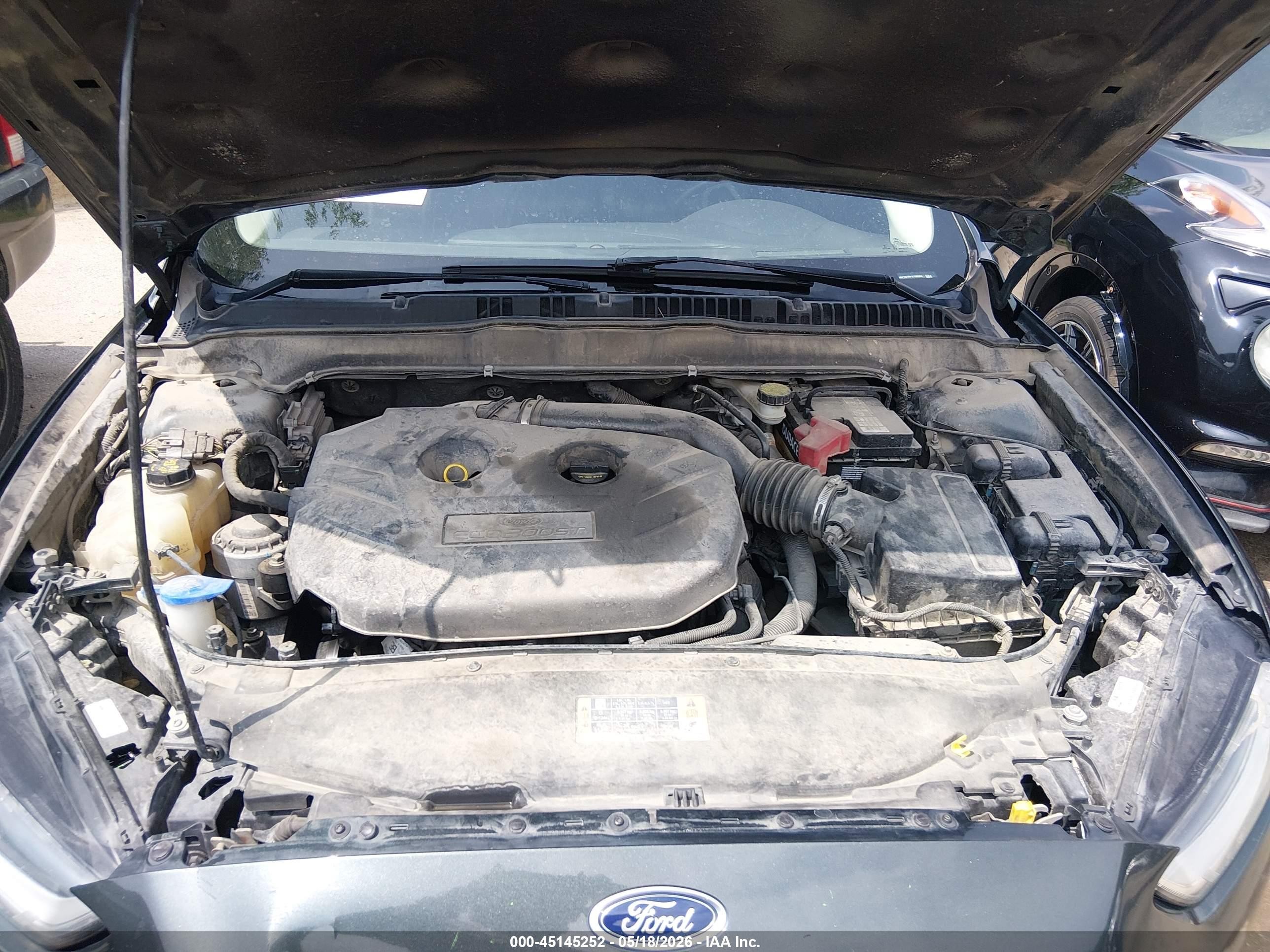 2015 Ford Fusion Titanium Gray vin: 3FA6P0D99FR139282