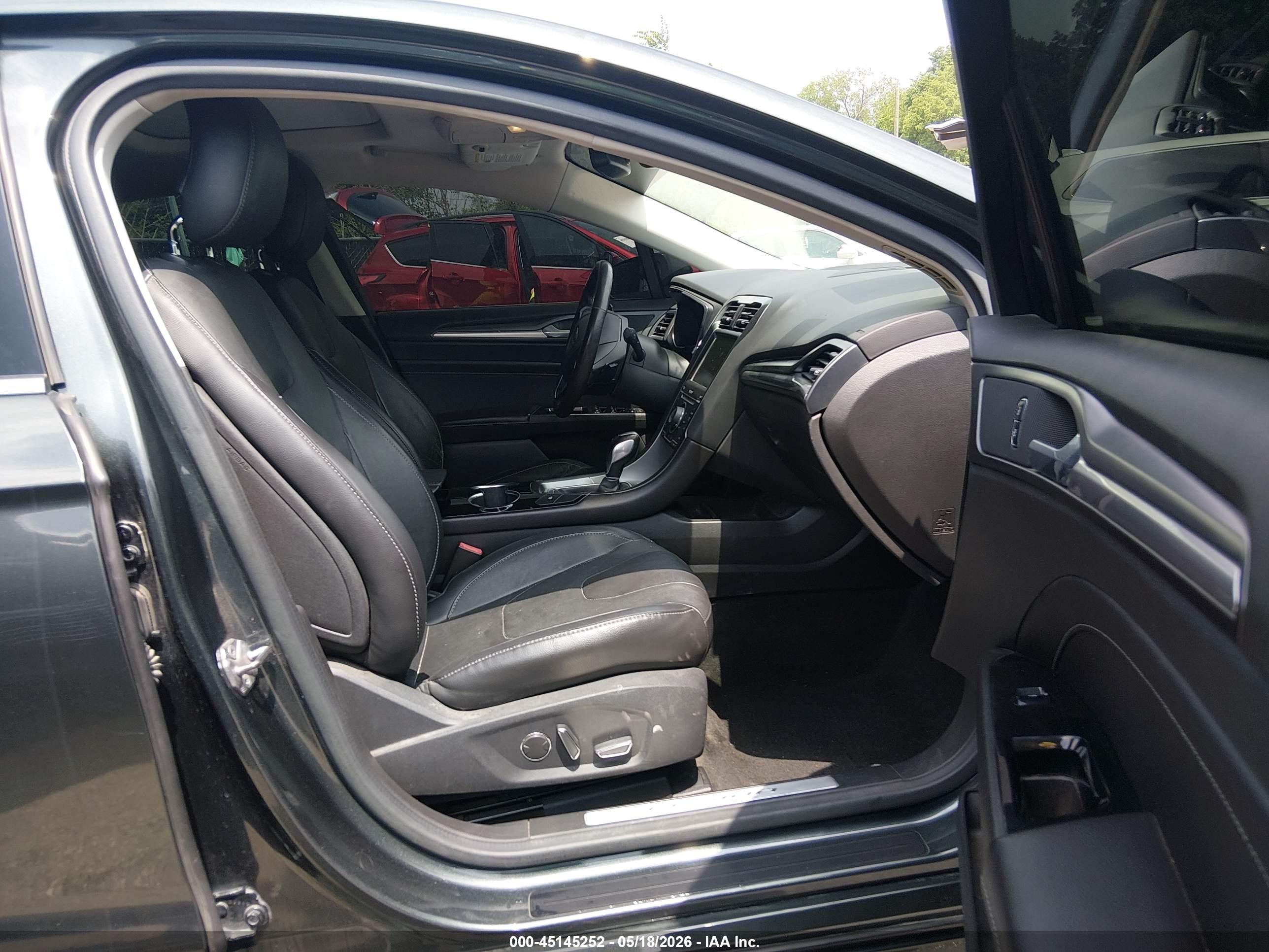 2015 Ford Fusion Titanium Gray vin: 3FA6P0D99FR139282
