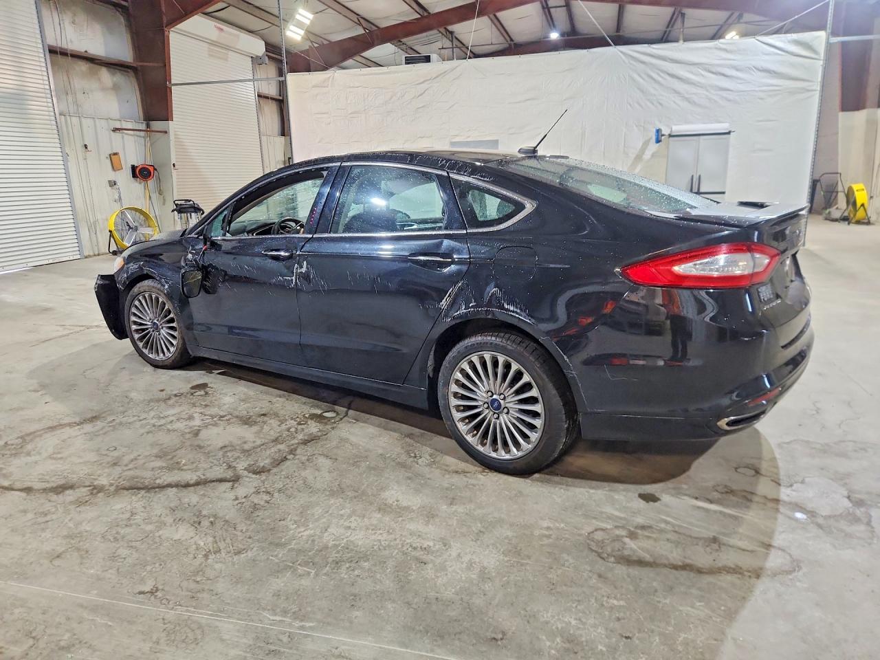 2015 Ford Fusion Titanium Black vin: 3FA6P0D99FR148614