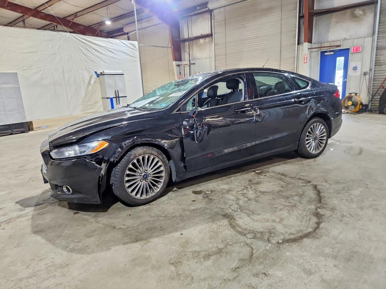 2015 Ford Fusion Titanium Black vin: 3FA6P0D99FR148614