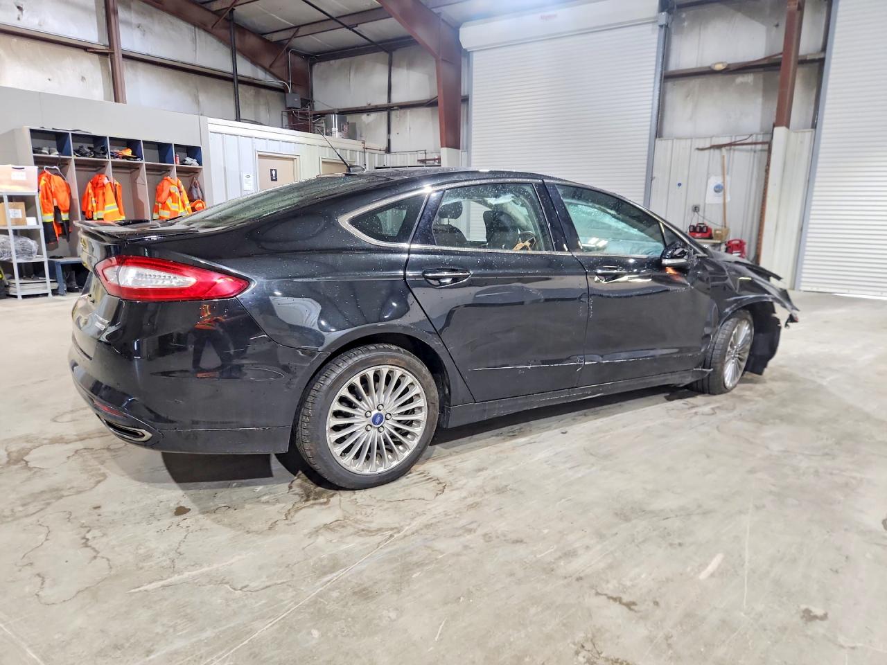 2015 Ford Fusion Titanium Black vin: 3FA6P0D99FR148614